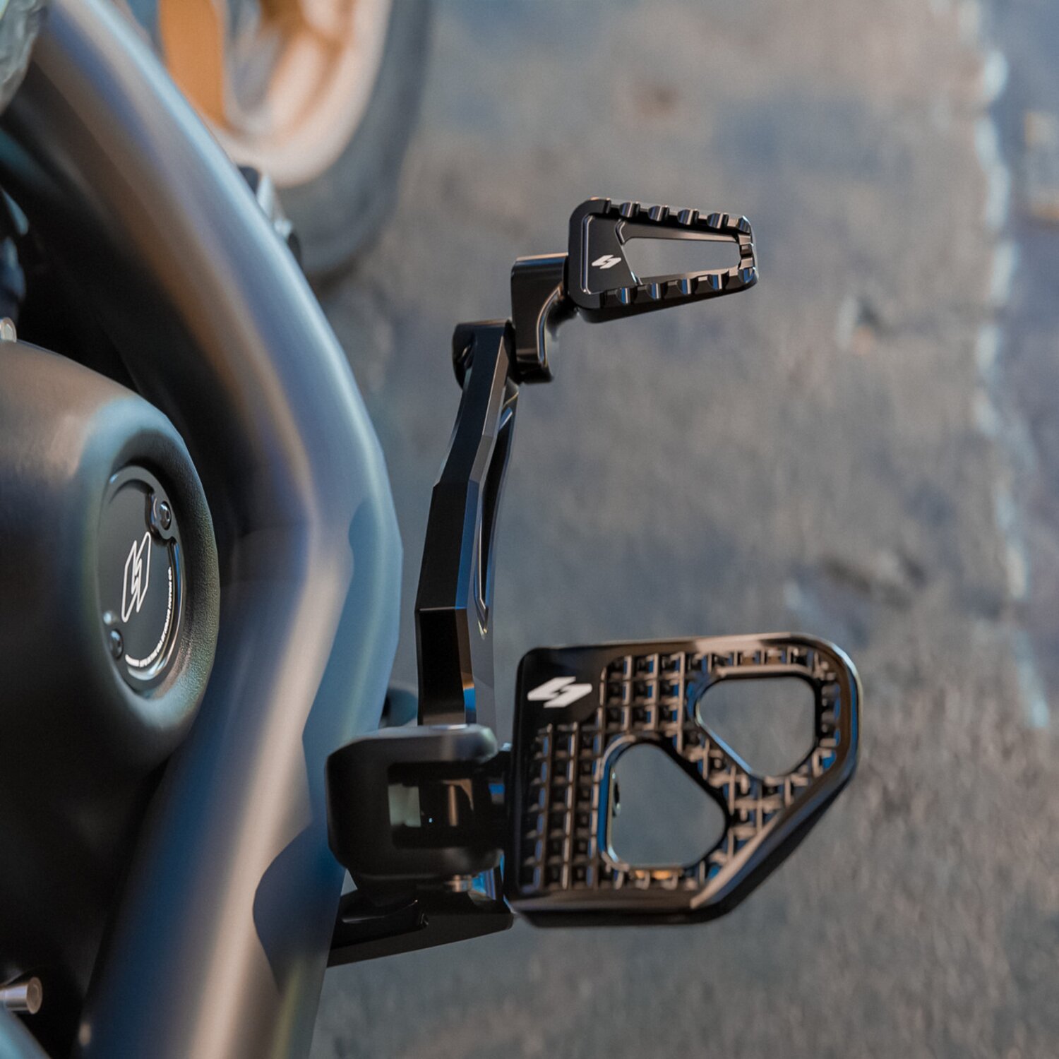 Kraus. SX3 brake lever, Black, Gloss