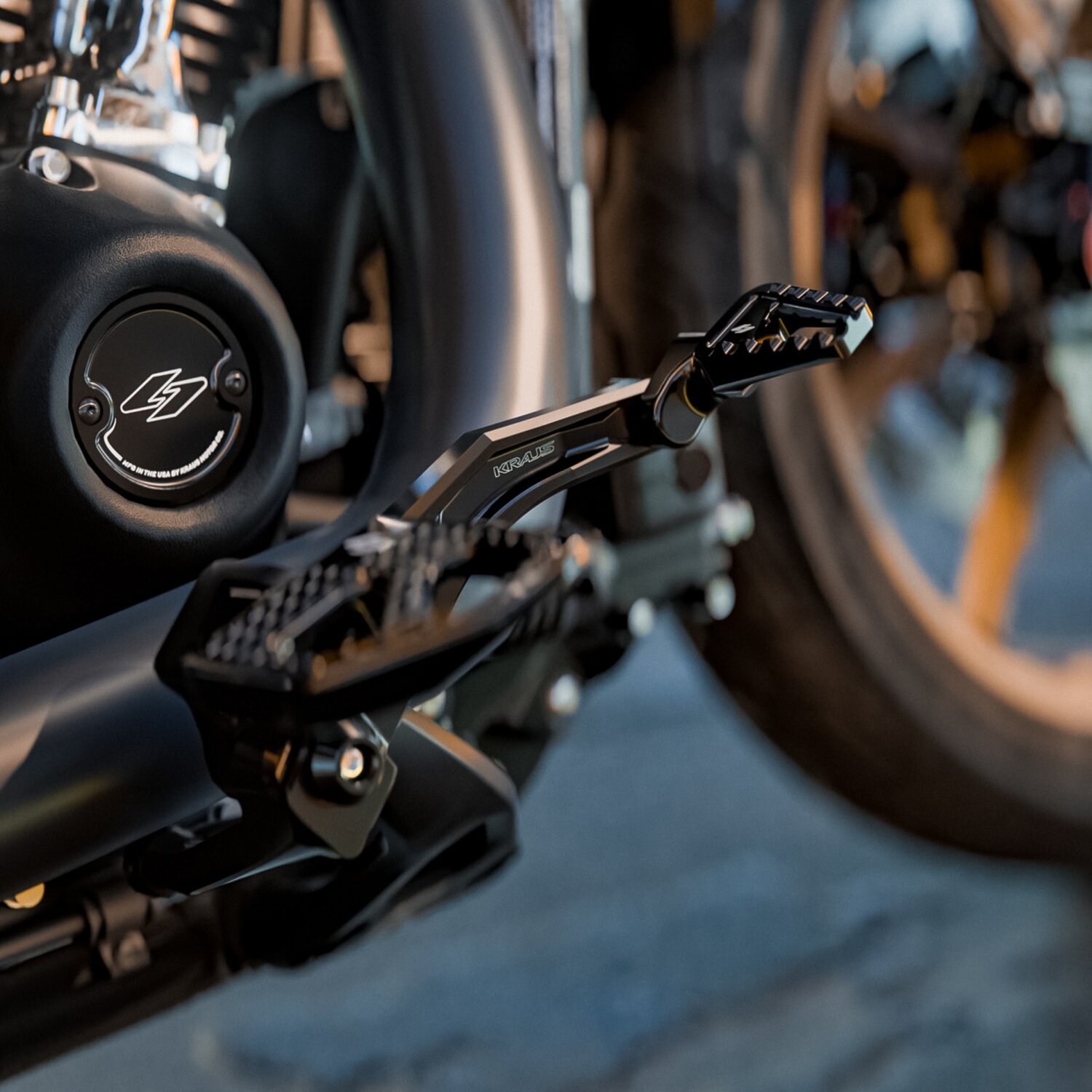 Kraus. SX3 brake lever, Black, Gloss
