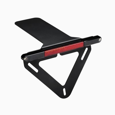 ECE approved ultra-compact 3 in 1 solution, taillight, brake light and turn signals. Complete with a center reflector for a small but legal license plate installation. 
Note: Does not include a mounting bracket/license plate holder, when required the it can be optionally purchased as 702206
 