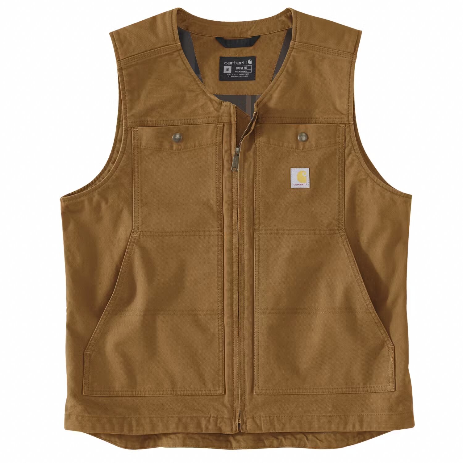 Carhartt Montana Duck vest, carhartt brown, L