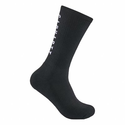 Enhanced heel pocket for secure fit · 96% repreve™ polyester/3% elastane/1% nylon · knit · carhartt force™ - fastdry™ combined with anti-microbial properties · mid-high sock · heel, arch and toe cushioning and arch support · ribbed channels improve ventilation on leg, abrasion-resistant yarns in heel and toe and mesh instep for breathability