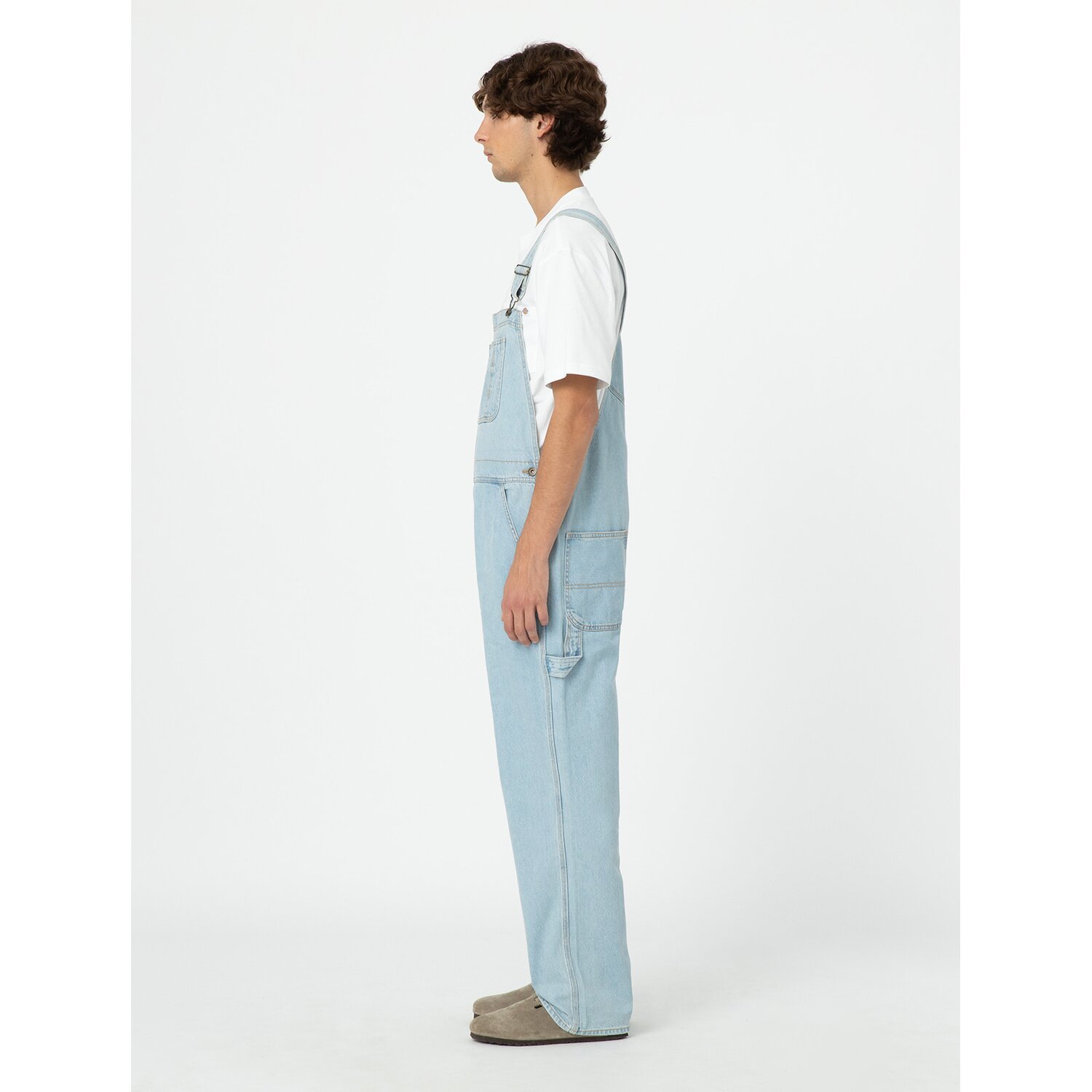 Dickies Dickies classic denim bib vntg blue, XL