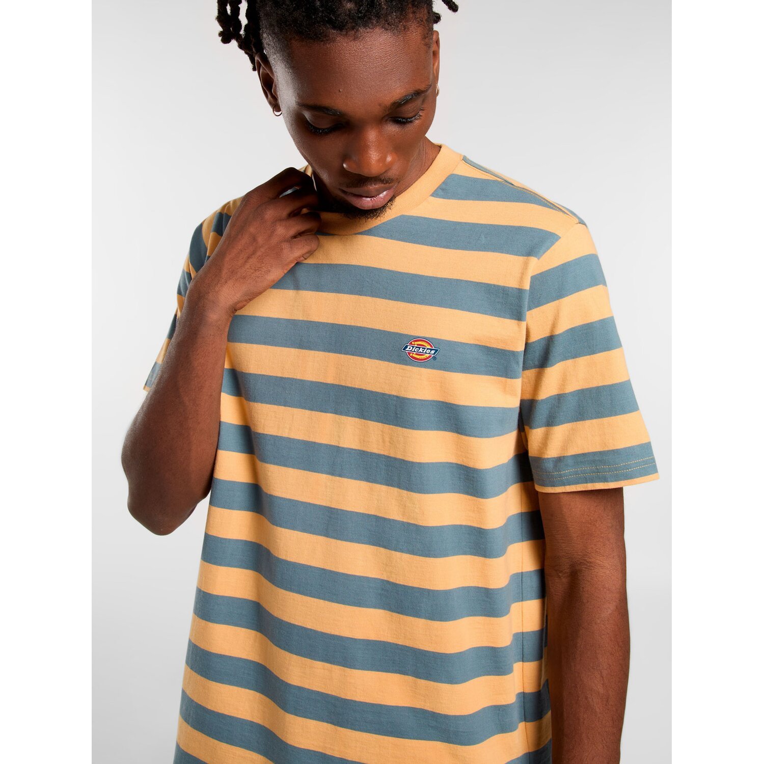 Dickies Rivergrove t-shirt oak buff, Yellow, 2XL