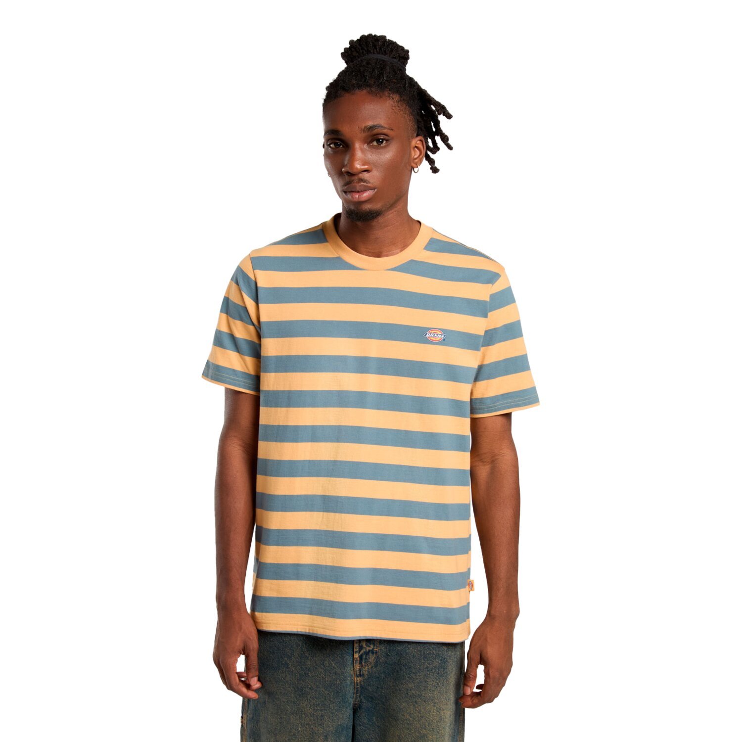 Dickies Rivergrove t-shirt oak buff, Yellow, 2XL