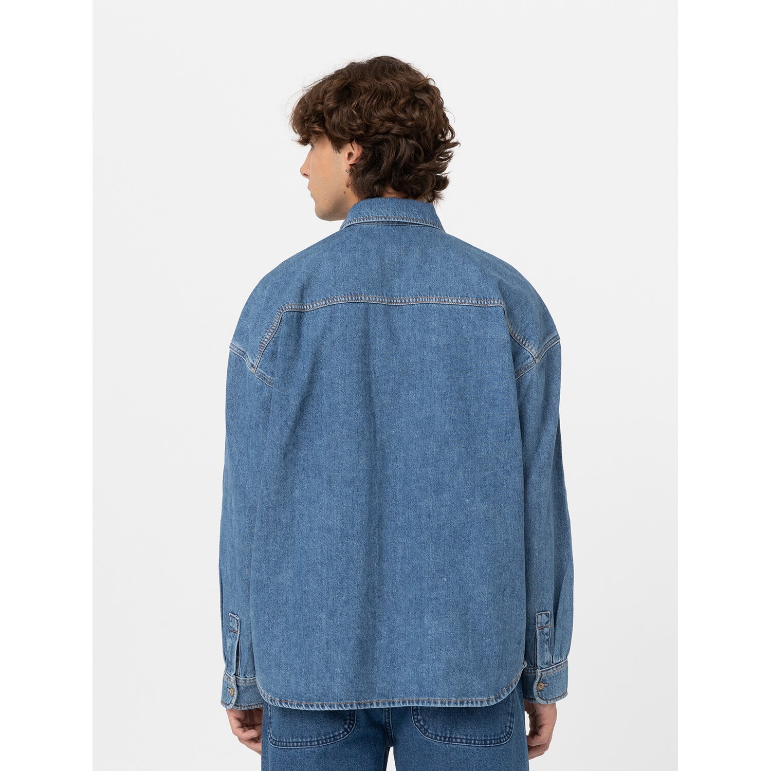 Dickies Houston shirt classic blue, L