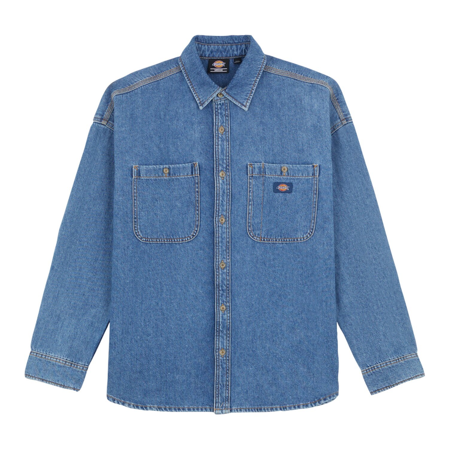 Dickies Houston shirt classic blue, L