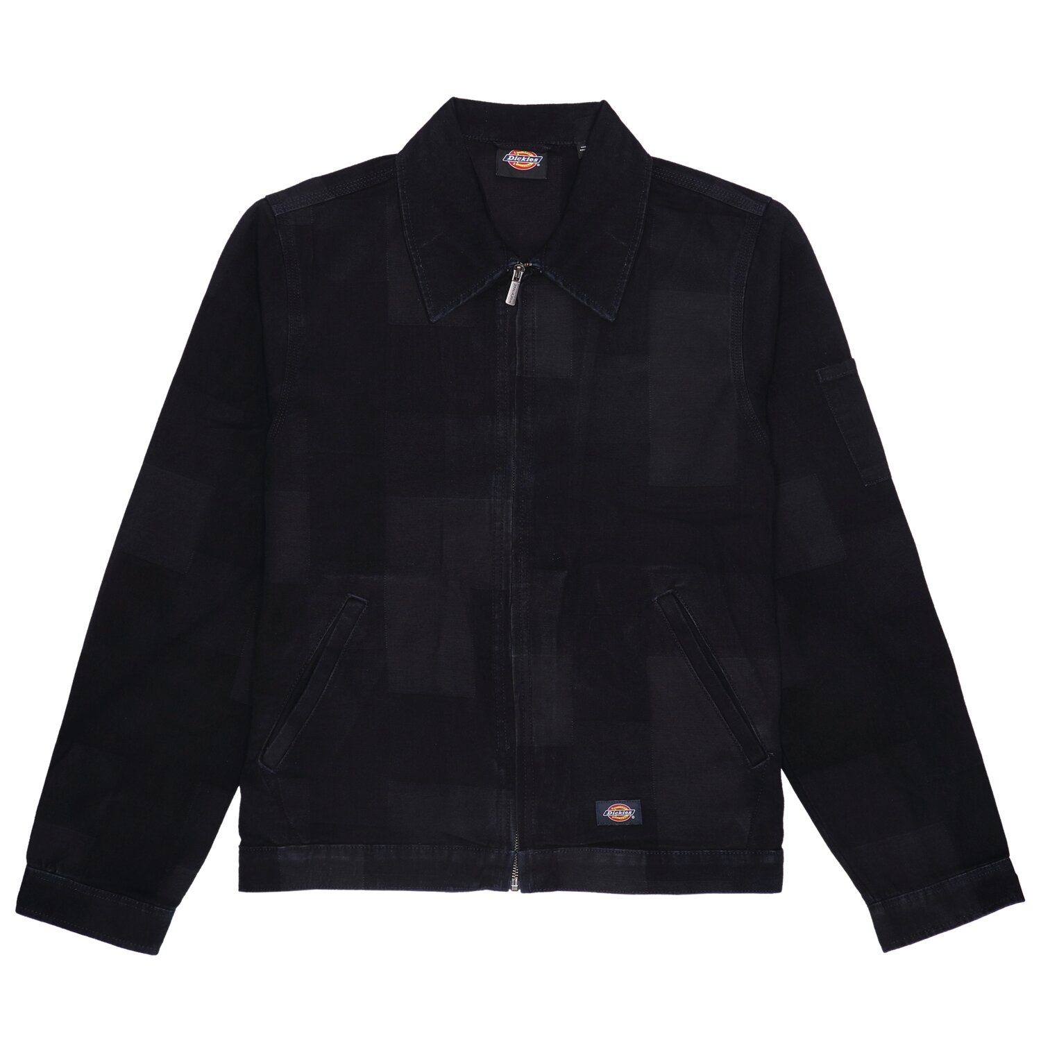 Dickies Jacquard Eisenhower jacket, rinsed Black, S