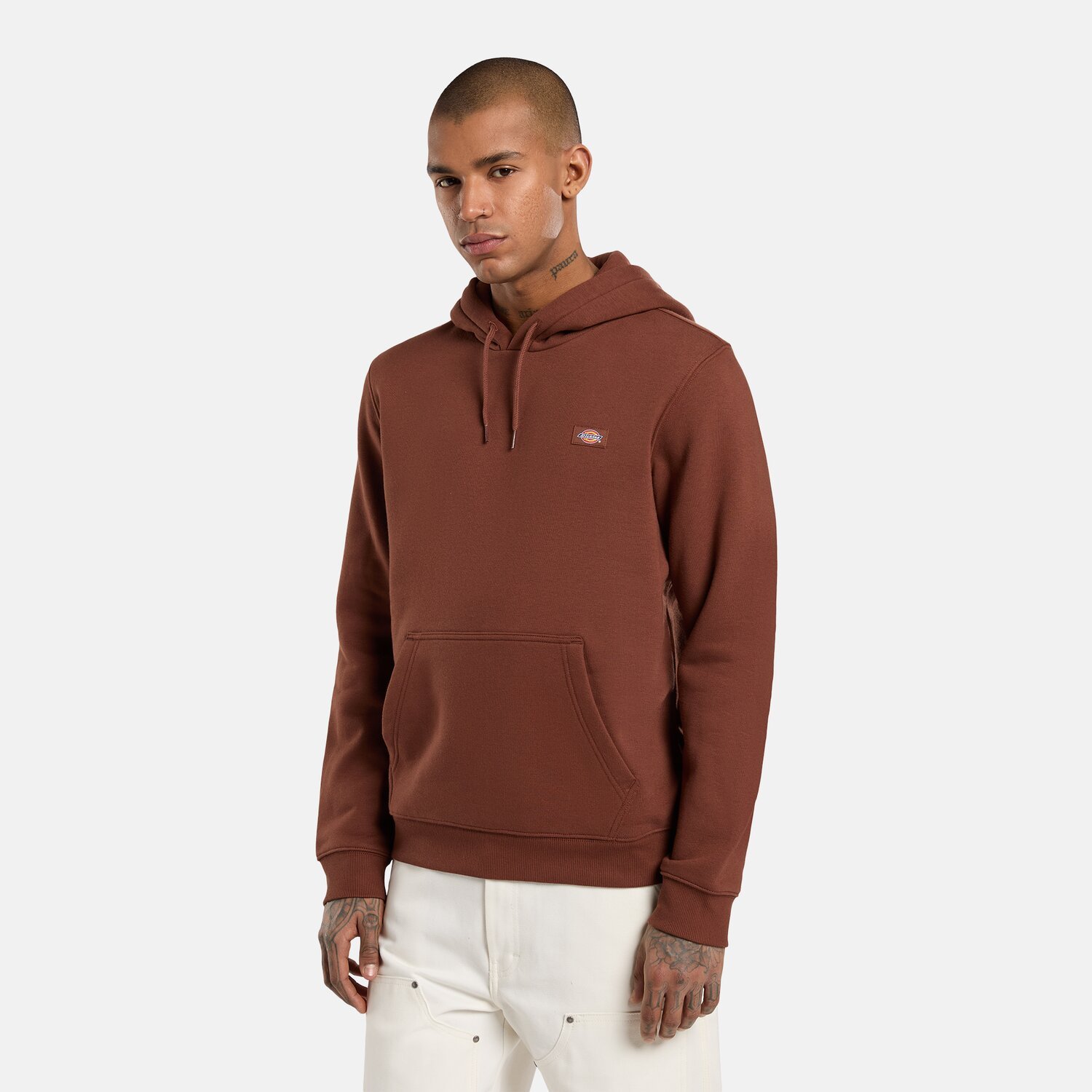 Dickies Oakport hoodie cappuccino, Brown, 2XL