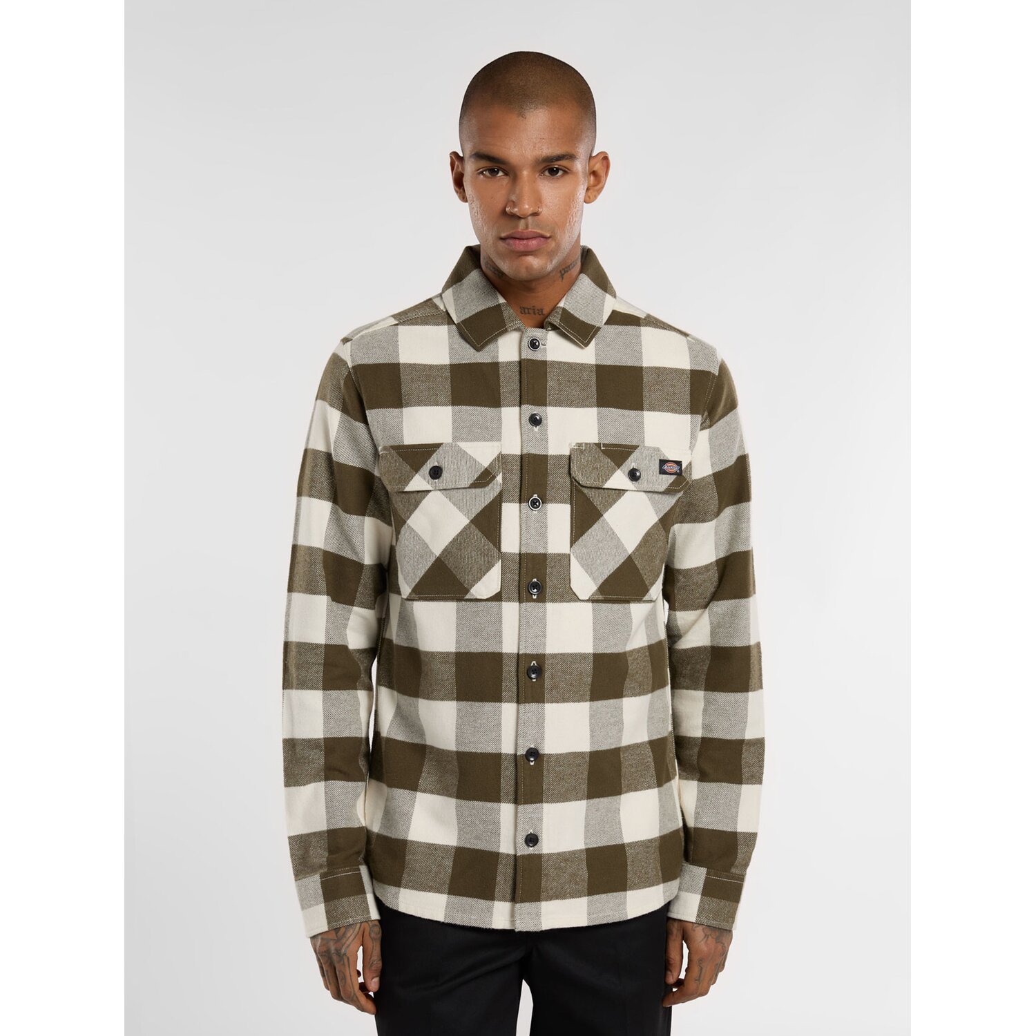 Dickies Sacramento shirt egret, Beige, 2XL