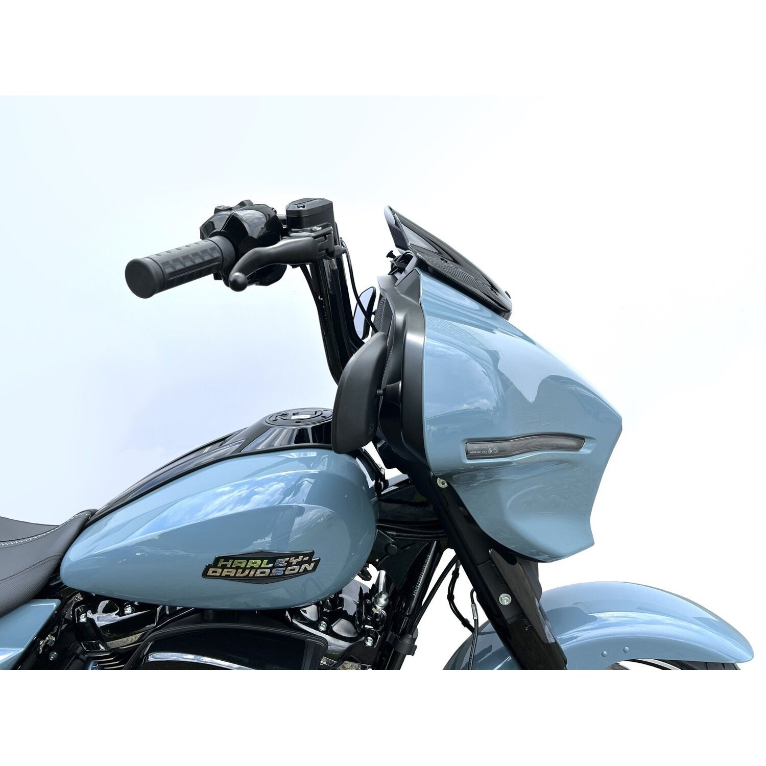 Kodlin, 1.4" FlowBar bagger handlebar. 38cm high, Black, Powder Coated