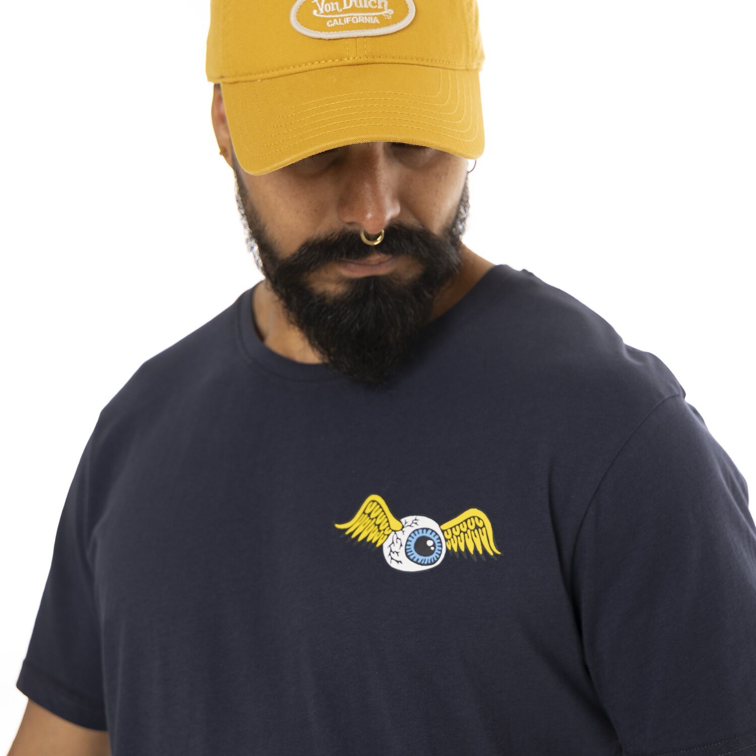 Von Dutch Eye t-shirt, Navy, S