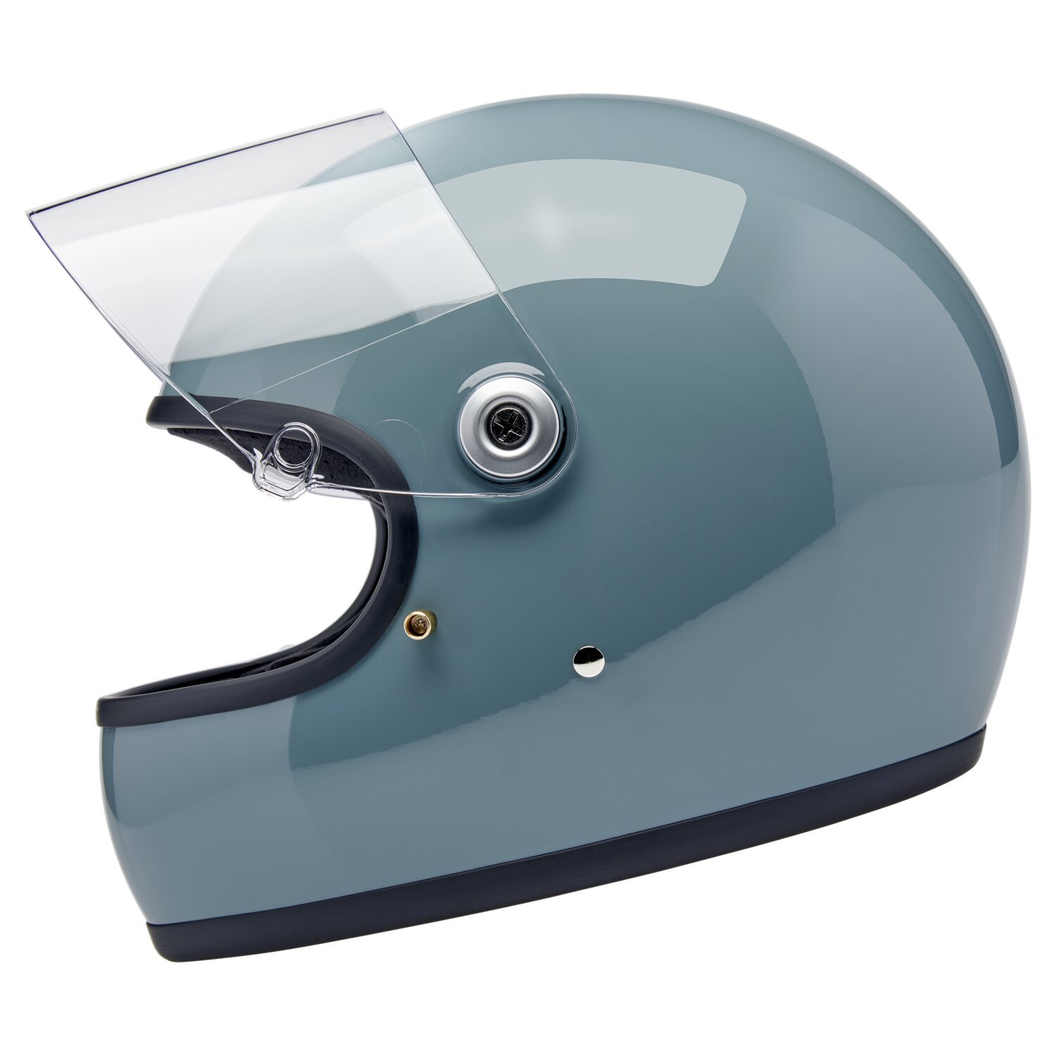 Biltwell Gringo S helmet Agave Blue Gloss, L