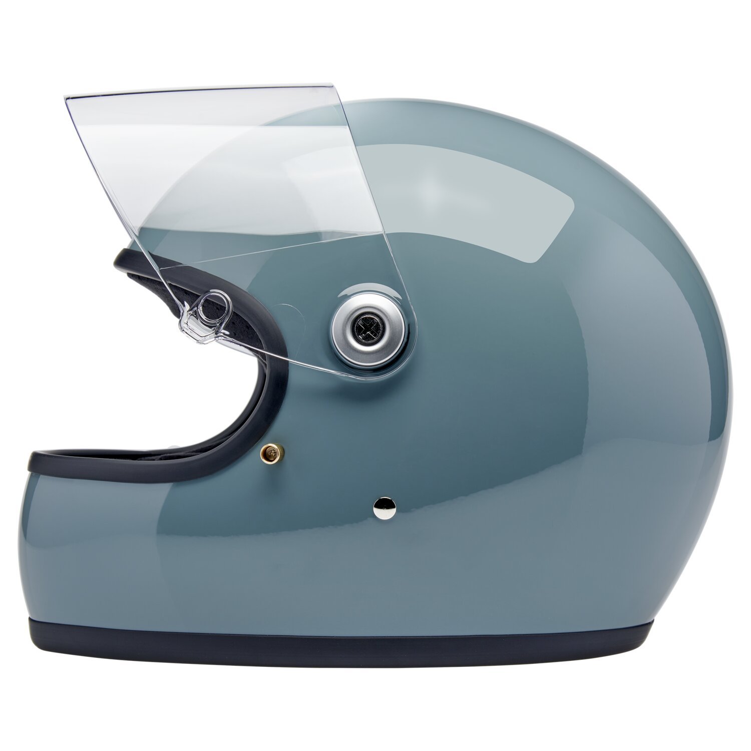 Biltwell Gringo S helmet Agave Blue Gloss, L