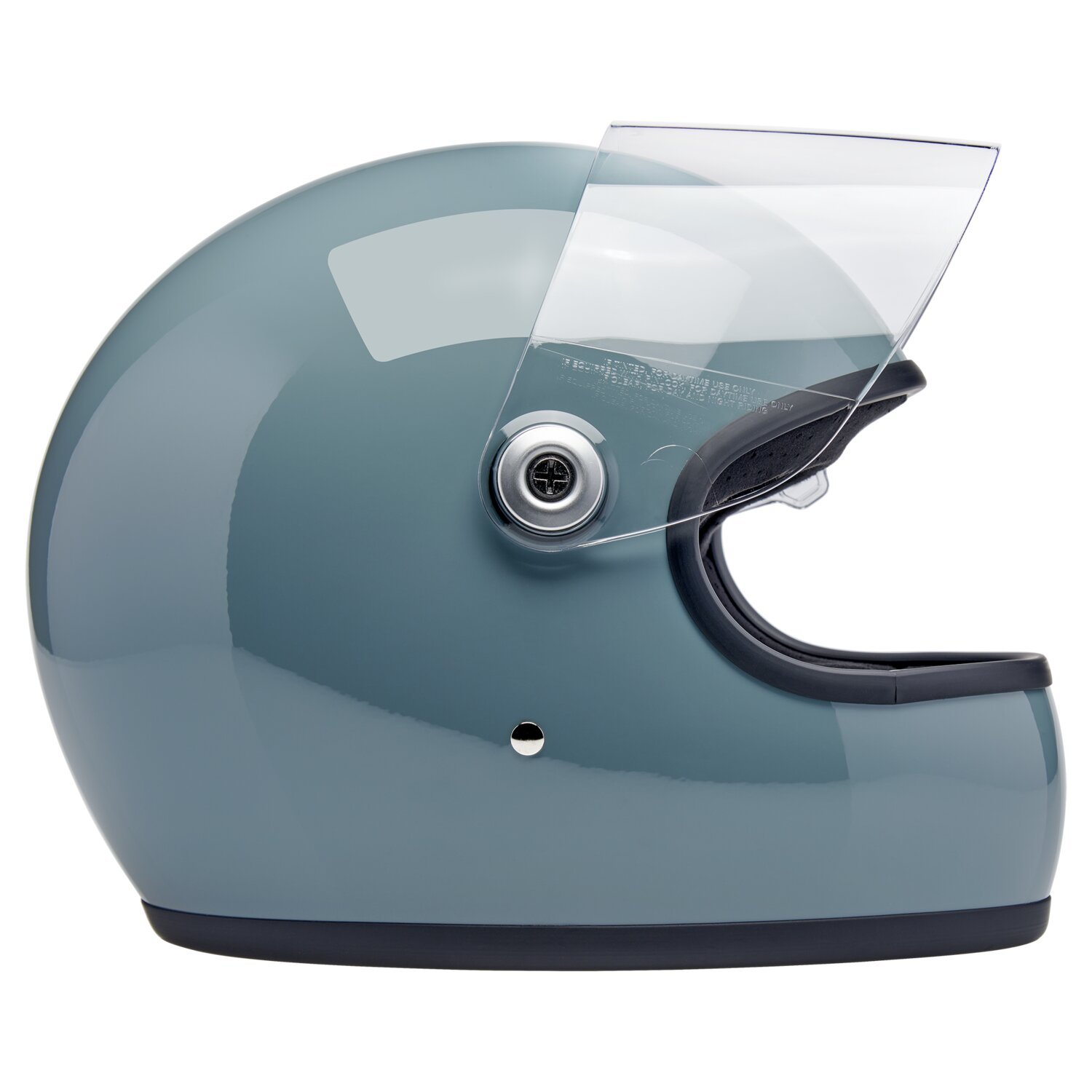 Biltwell Gringo S helmet Agave Blue Gloss, L