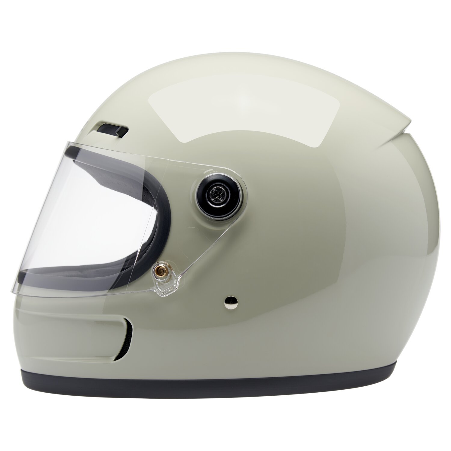 Biltwell Gringo SV helmet Chalk Grey, L, Gloss