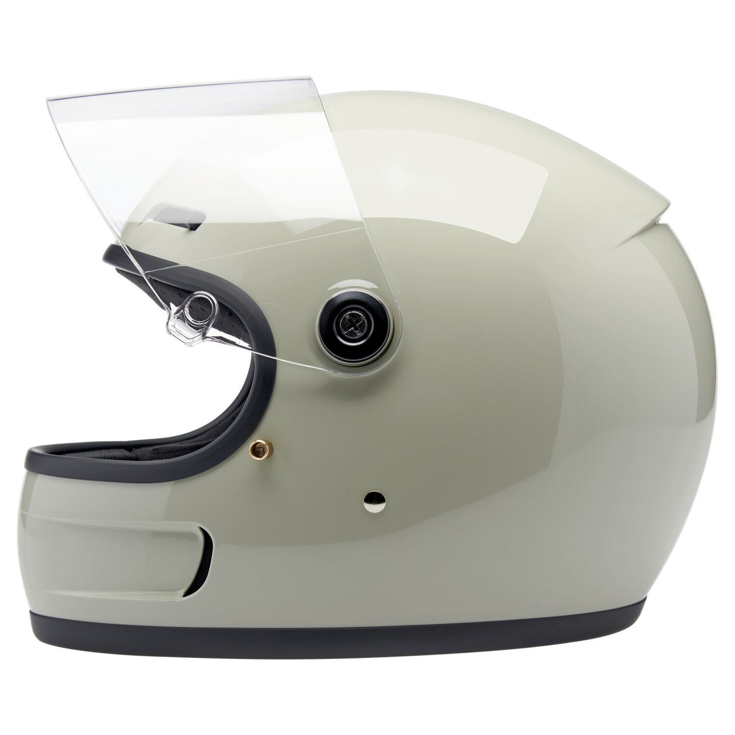 Biltwell Gringo SV helmet Chalk Grey, L, Gloss