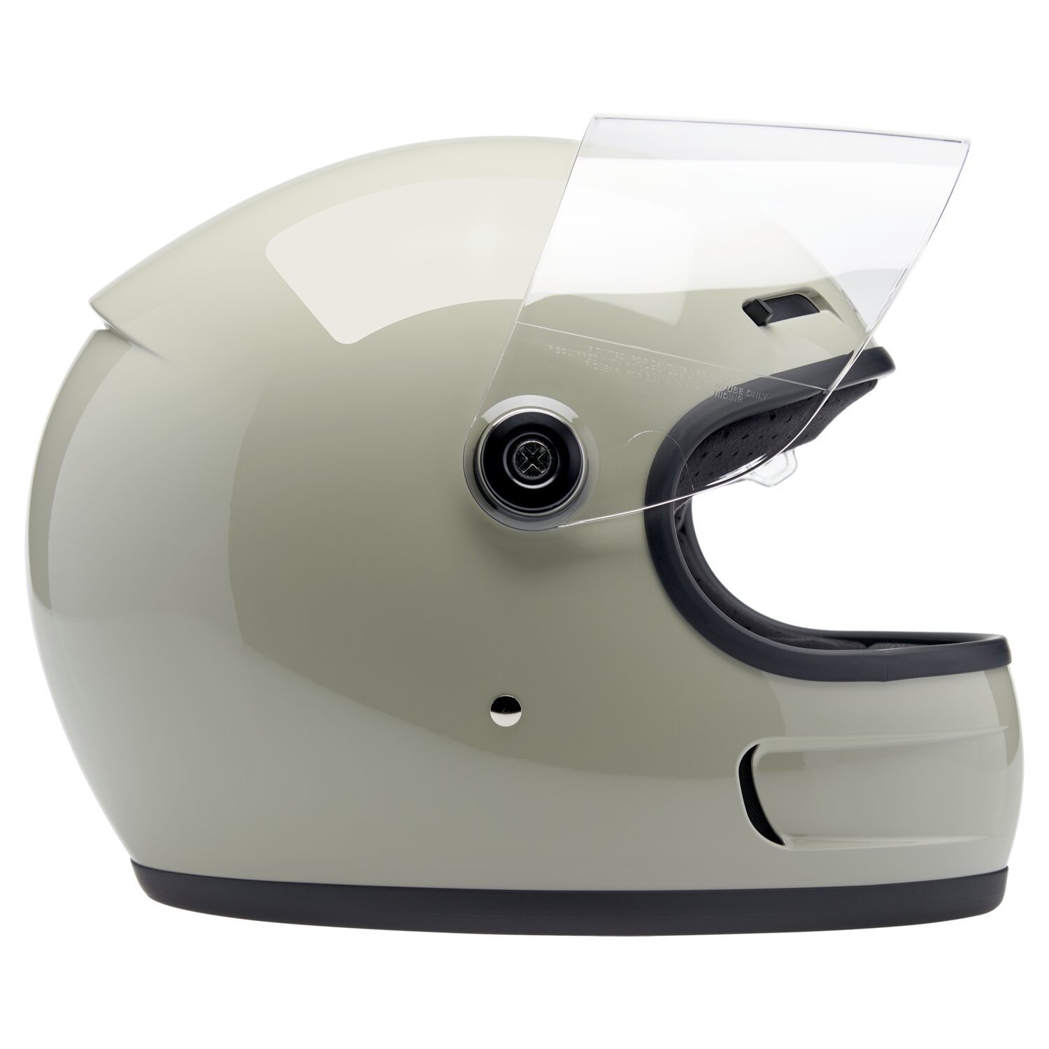 Biltwell Gringo SV helmet Chalk Grey, L, Gloss