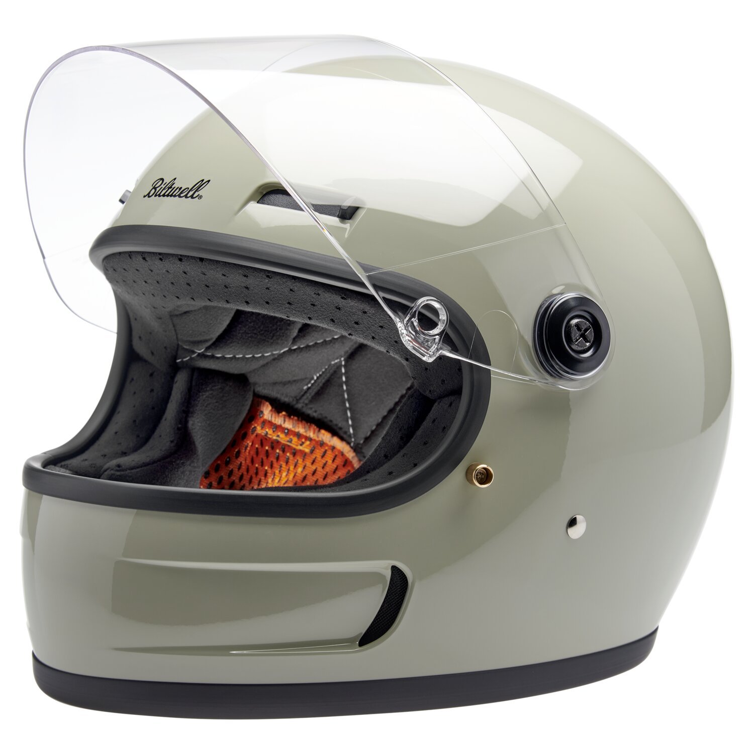Biltwell Gringo SV helmet Chalk Grey, L, Gloss