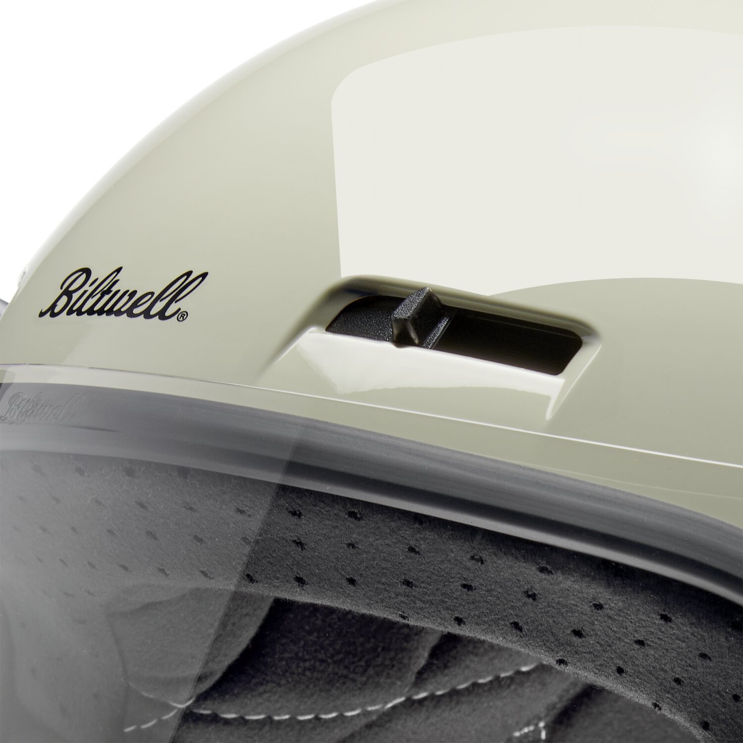 Biltwell Gringo SV helmet Chalk Grey, L, Gloss