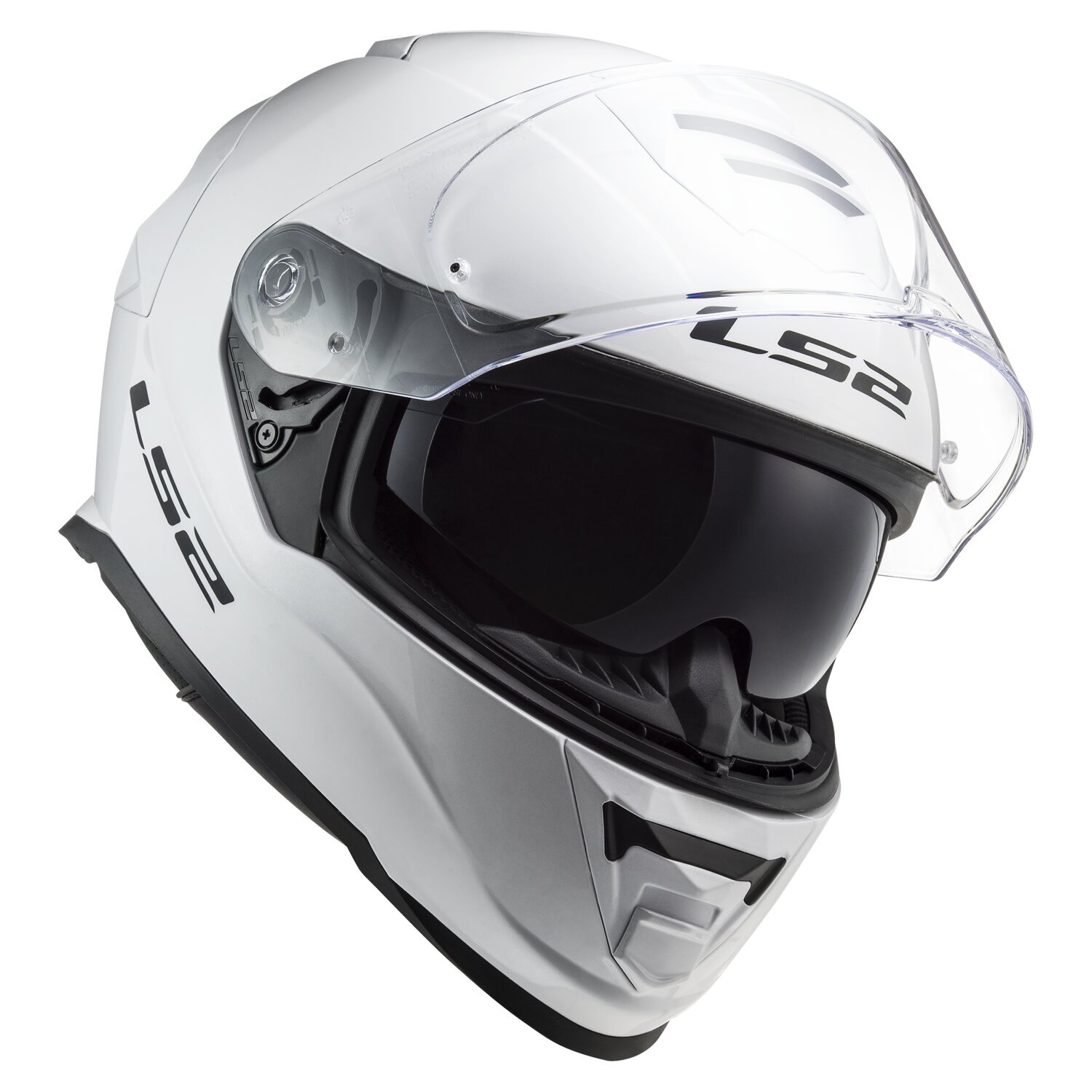 LS2 Storm II Solid helmet white, 2XL, Gloss