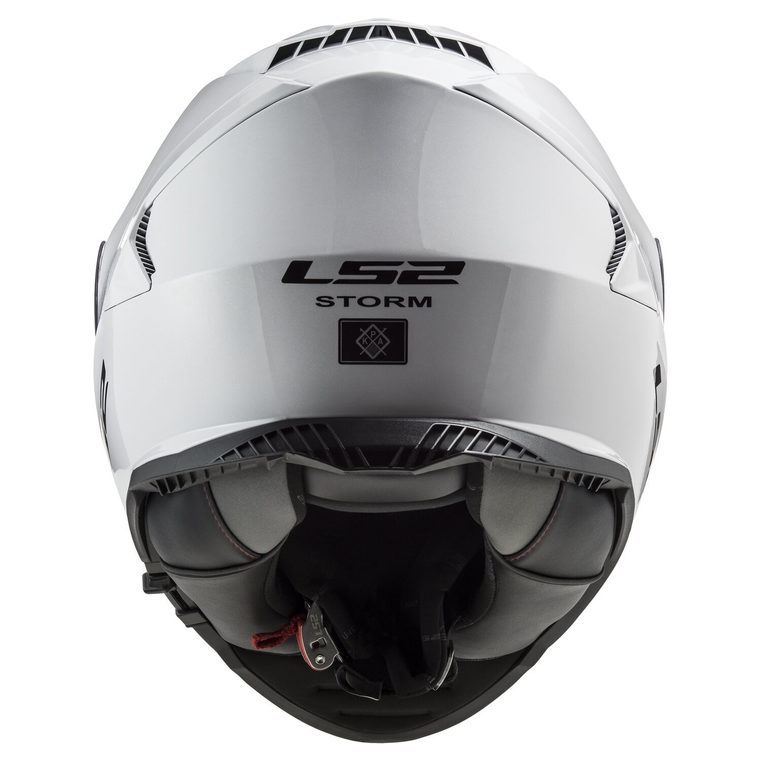 LS2 Storm II Solid helmet white, 2XL, Gloss