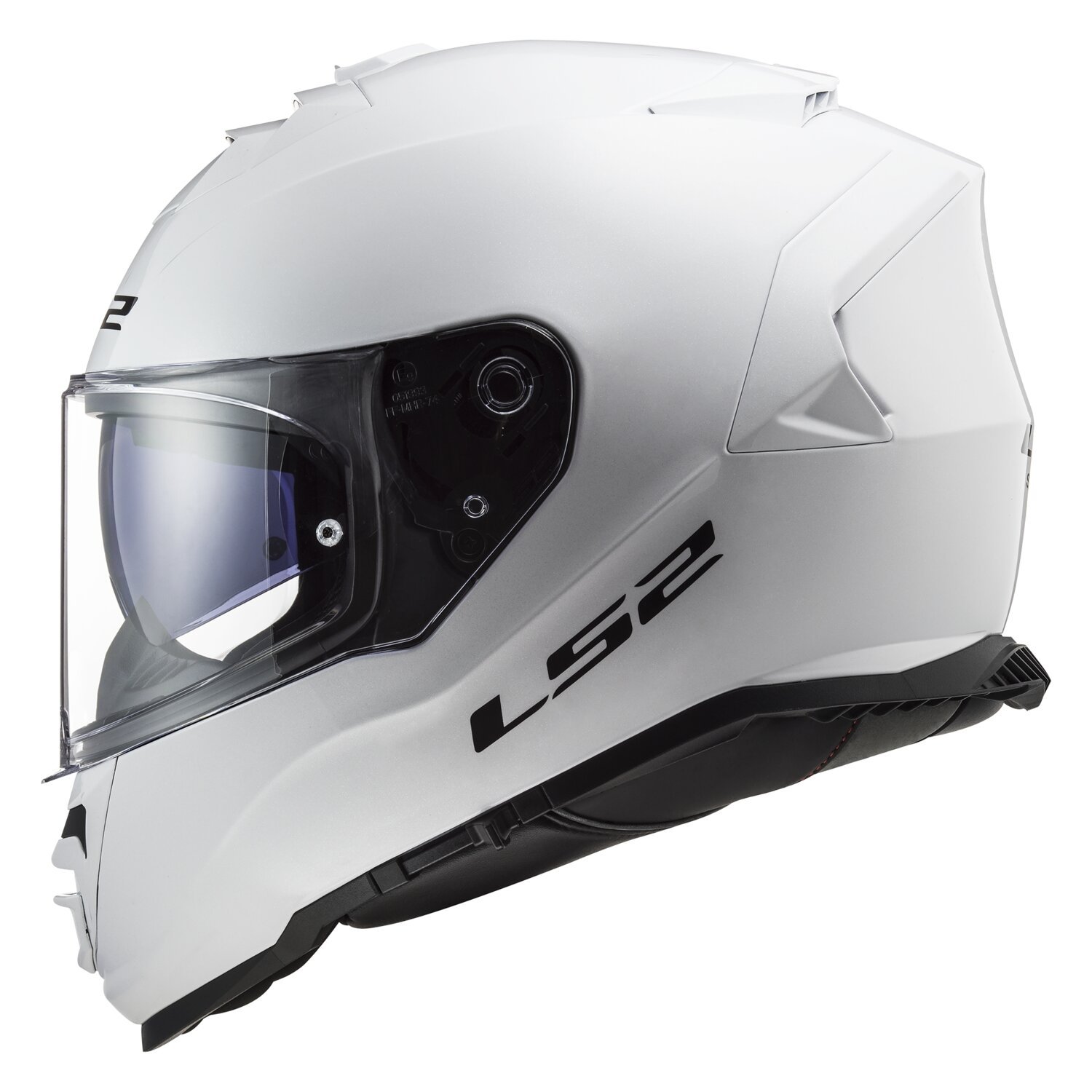 LS2 Storm II Solid helmet white, 2XL, Gloss
