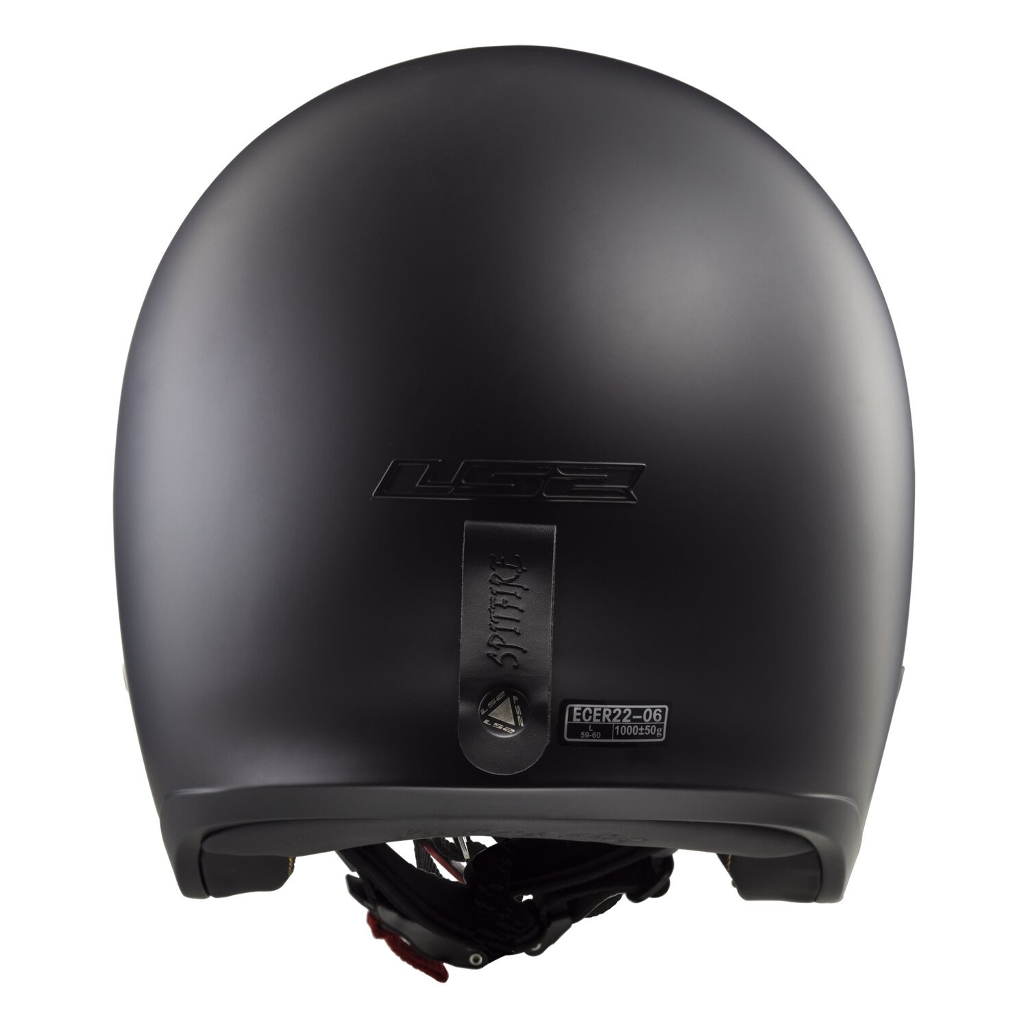 LS2 Spitfire II helmet, Black, 2XL, Matte