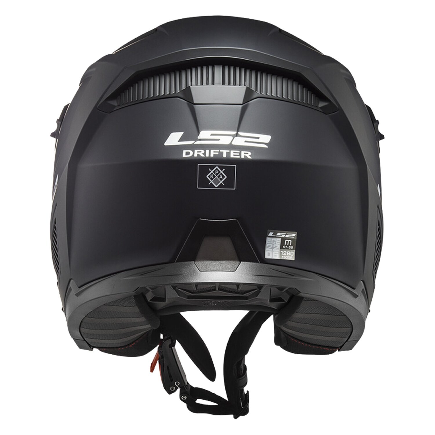 LS2 Drifter Solid helmet matt, Black, Matte, 2XL