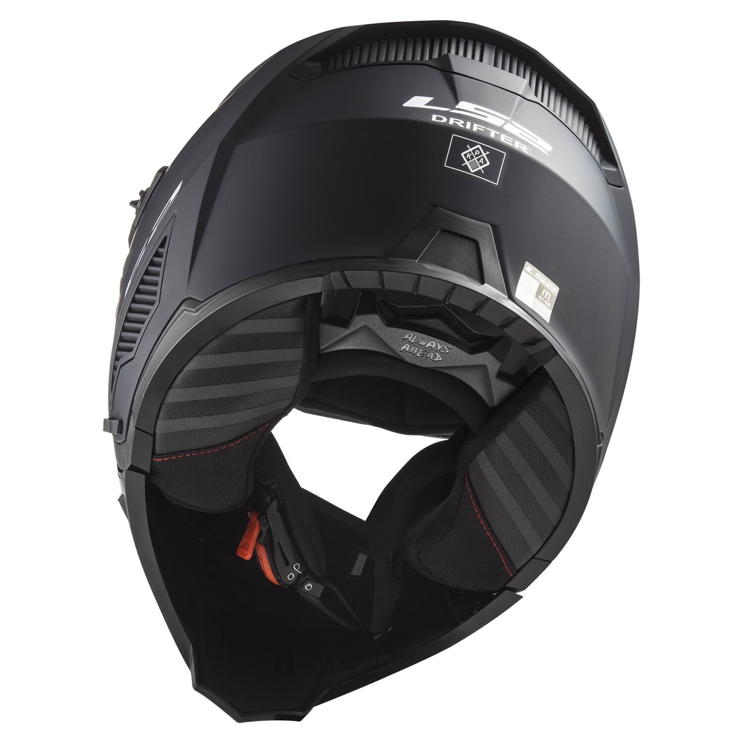 LS2 Drifter Solid helmet matt, Black, Matte, 2XL