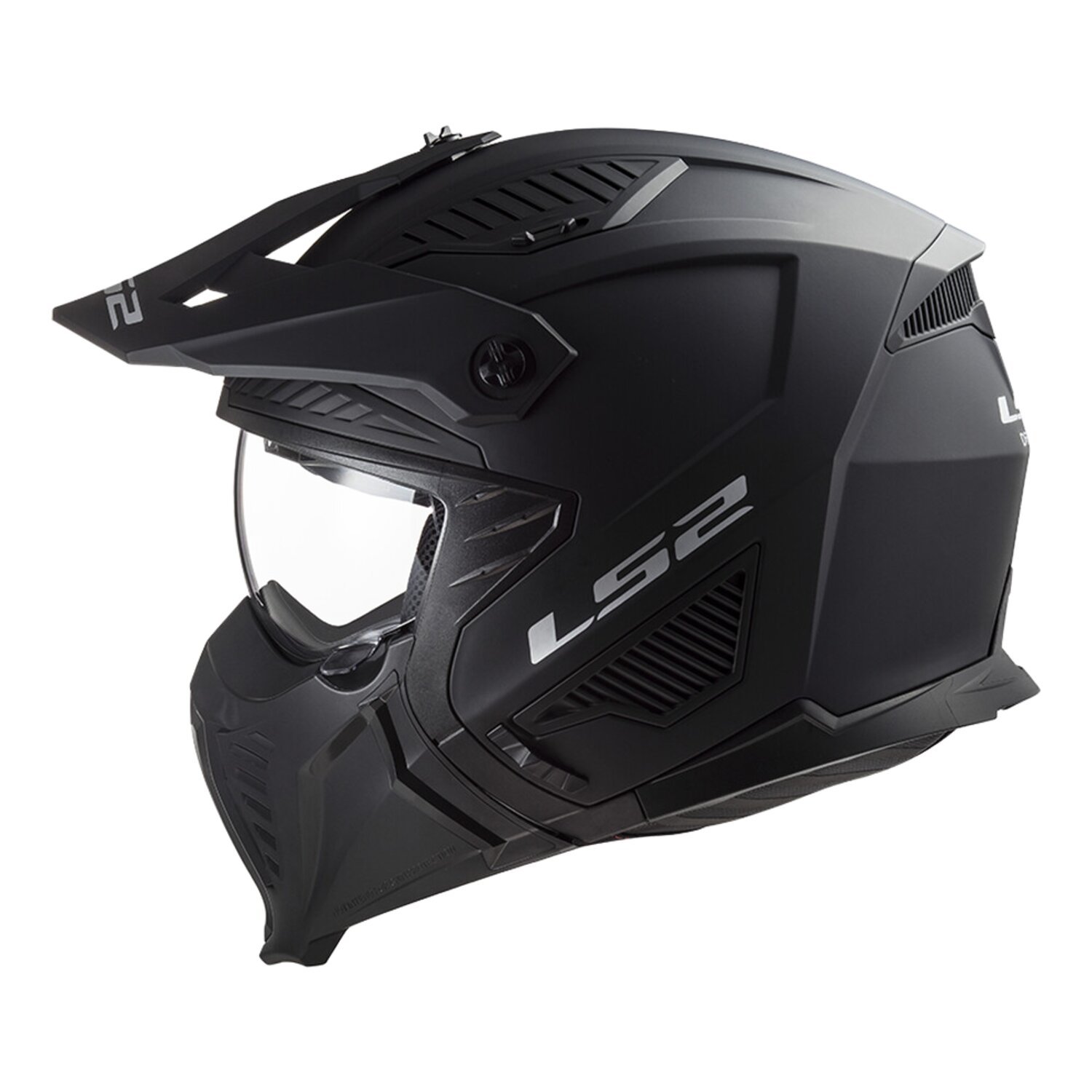 XS — LS2 Drifter Solid helmet matt, Black, Matte, XS
