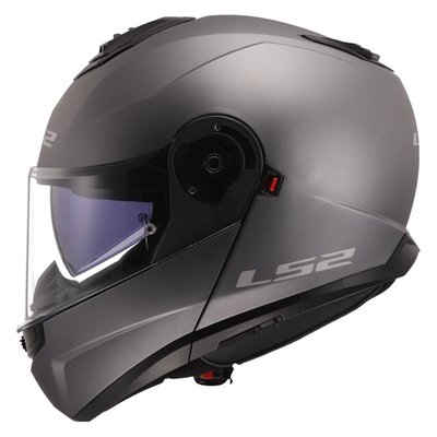 The LS2 Strobe II helmet is a modular helmet with 90º rotating chin bar. Homologation 22.06 P/J. Comfortable, all-day fit thanks to 3D laser-cut comfort padding. Extremely safe with its polycarbonate shell. Perfect for commuters, and touring riders. Anti-scratch visor prepared for the anti-fog system, Pinlock, and drop-down sun visor.