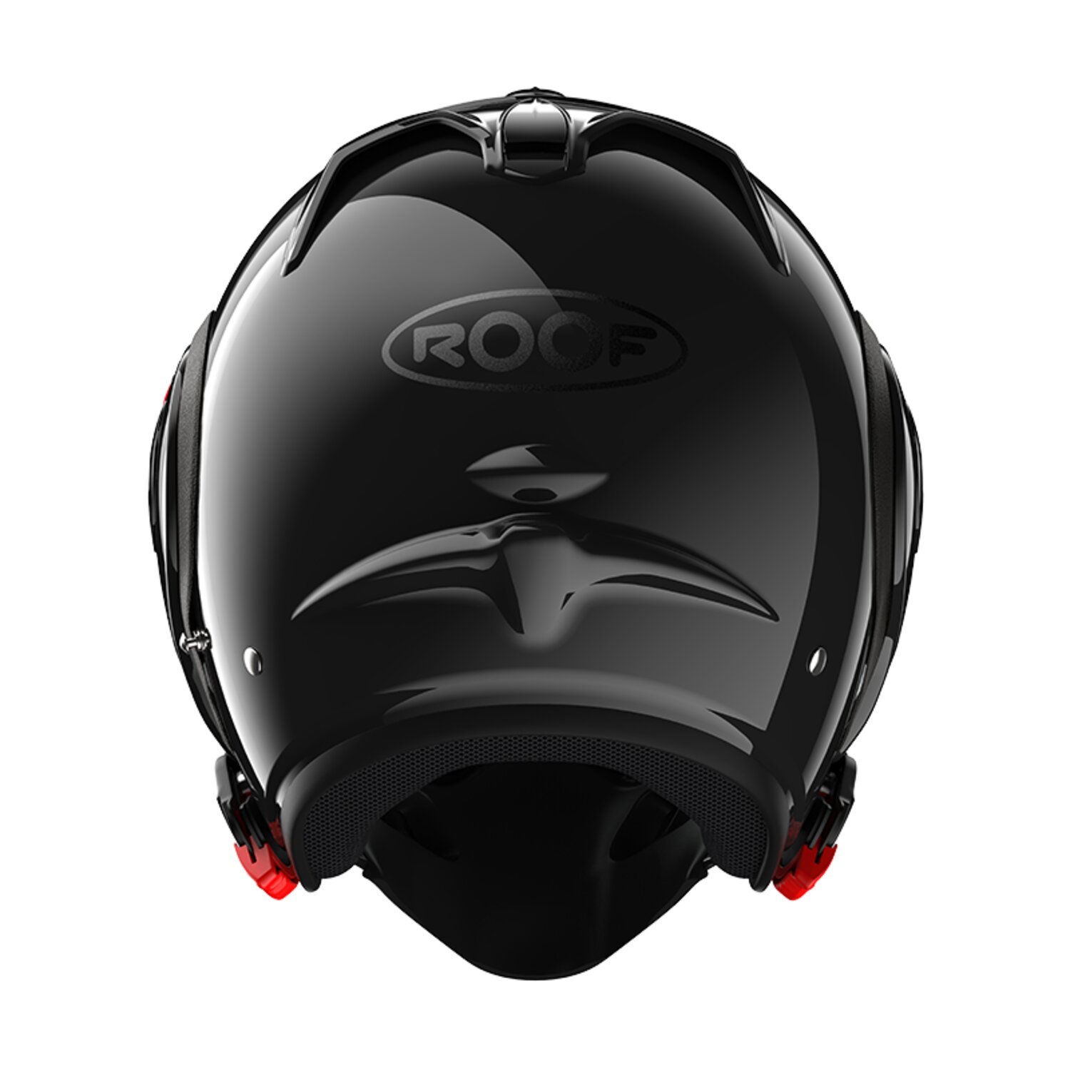 XS — Roof Boxer Alpha helmet black, Gloss, XS