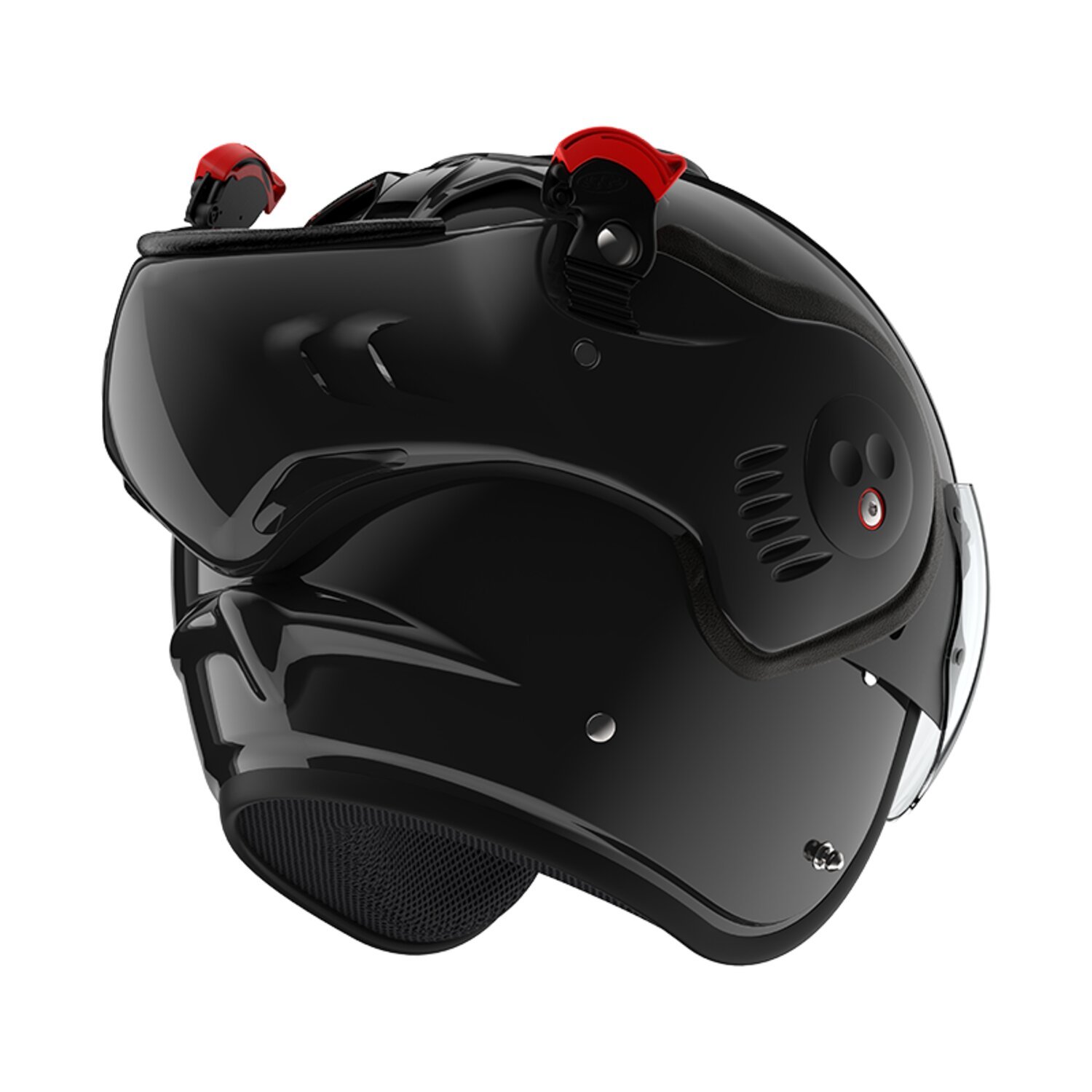 XS — Roof Boxer Alpha helmet black, Gloss, XS
