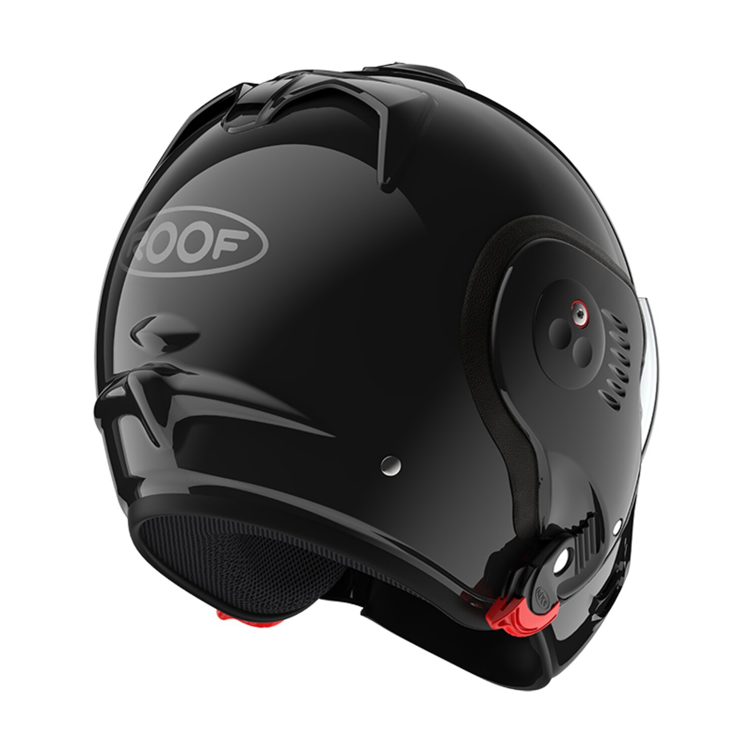 XS — Roof Boxer Alpha helmet black, Gloss, XS