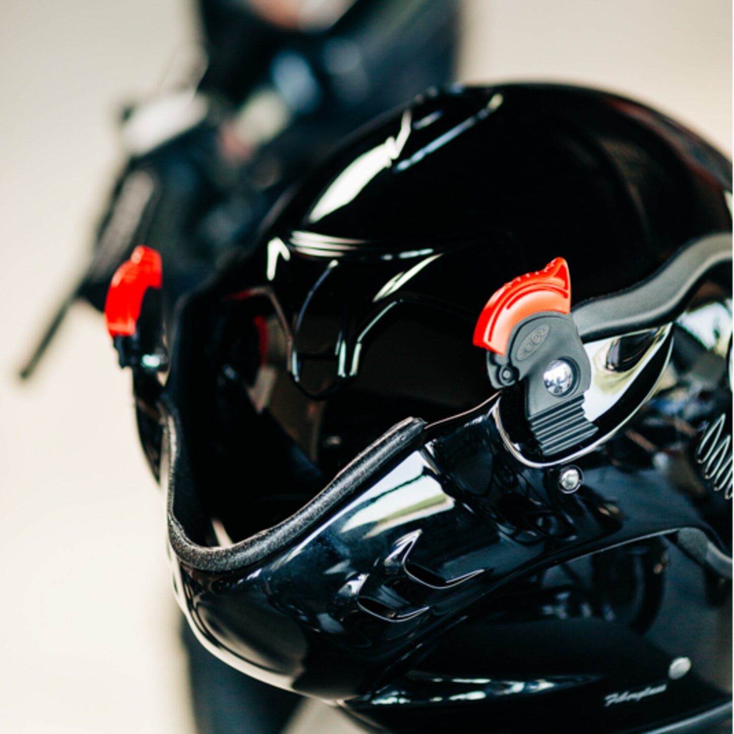XS — Roof Boxer Alpha helmet black, Gloss, XS