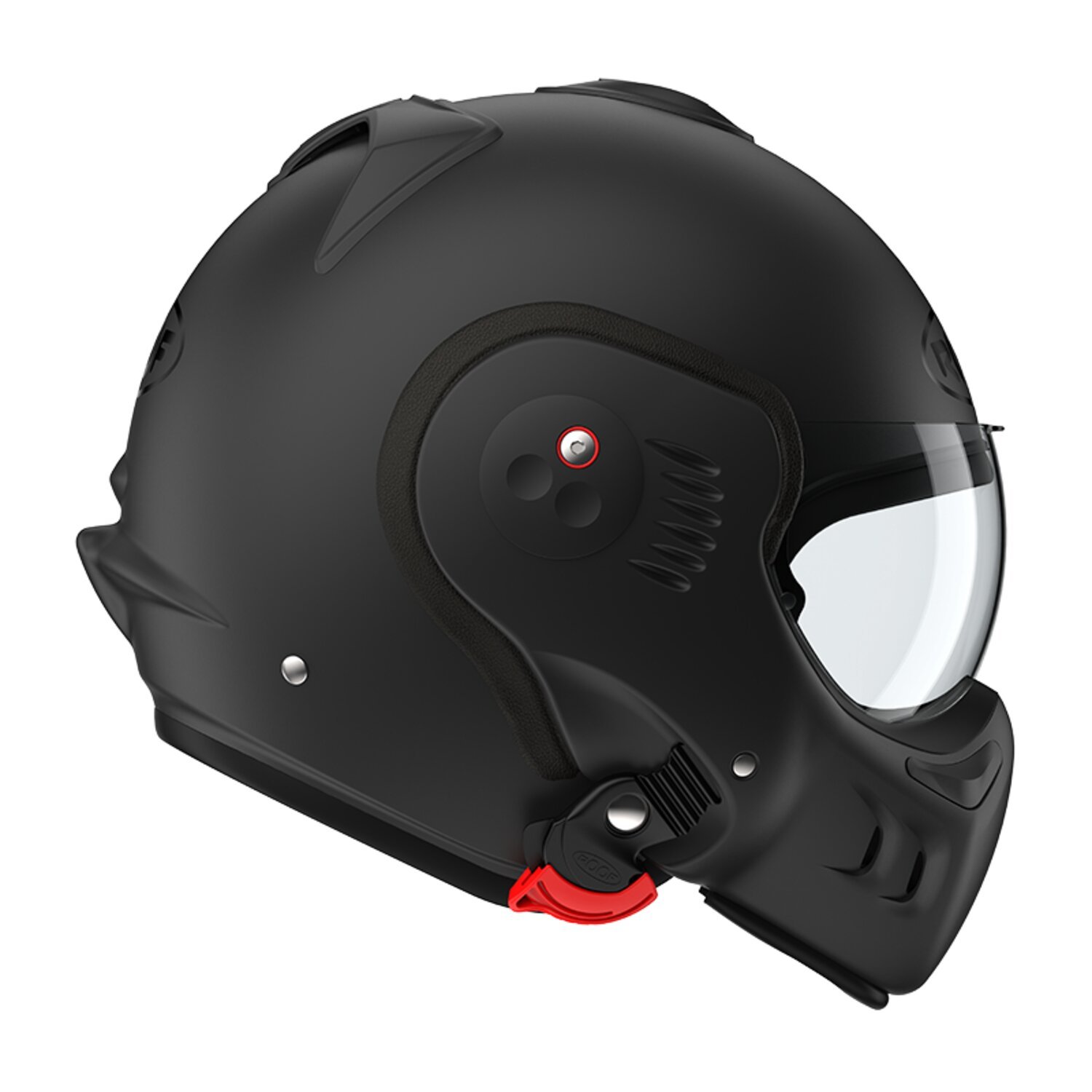 S — Roof Boxer Alpha helmet matt black, Matte, S