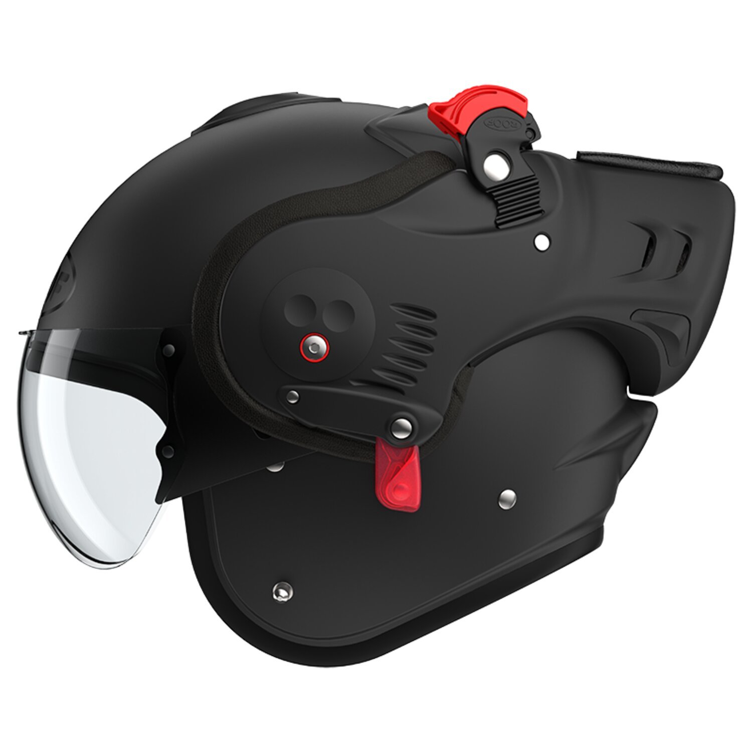 XL — Roof Boxer Alpha helmet matt black, Matte, XL