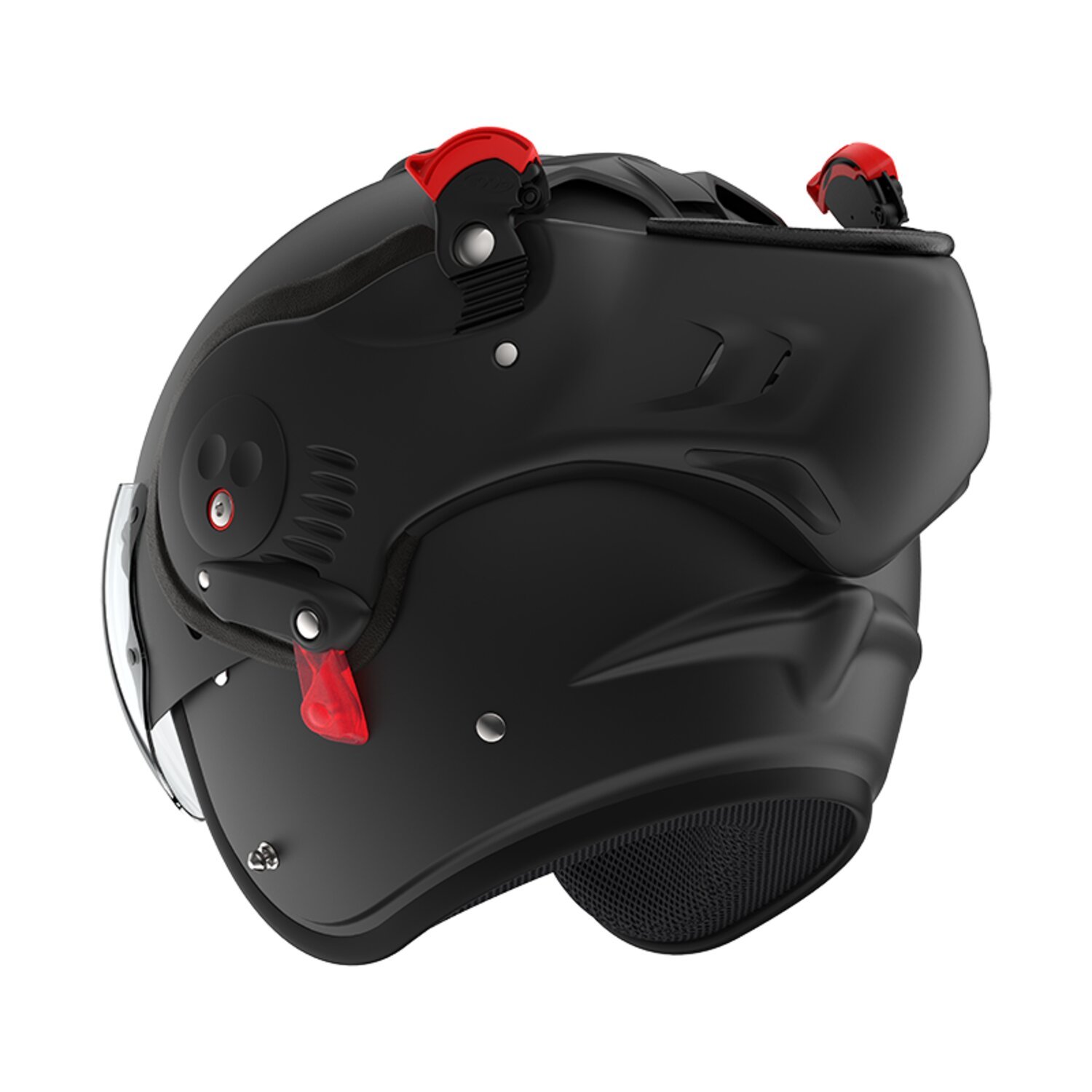 L — Roof Boxer Alpha helmet matt black, Matte, L