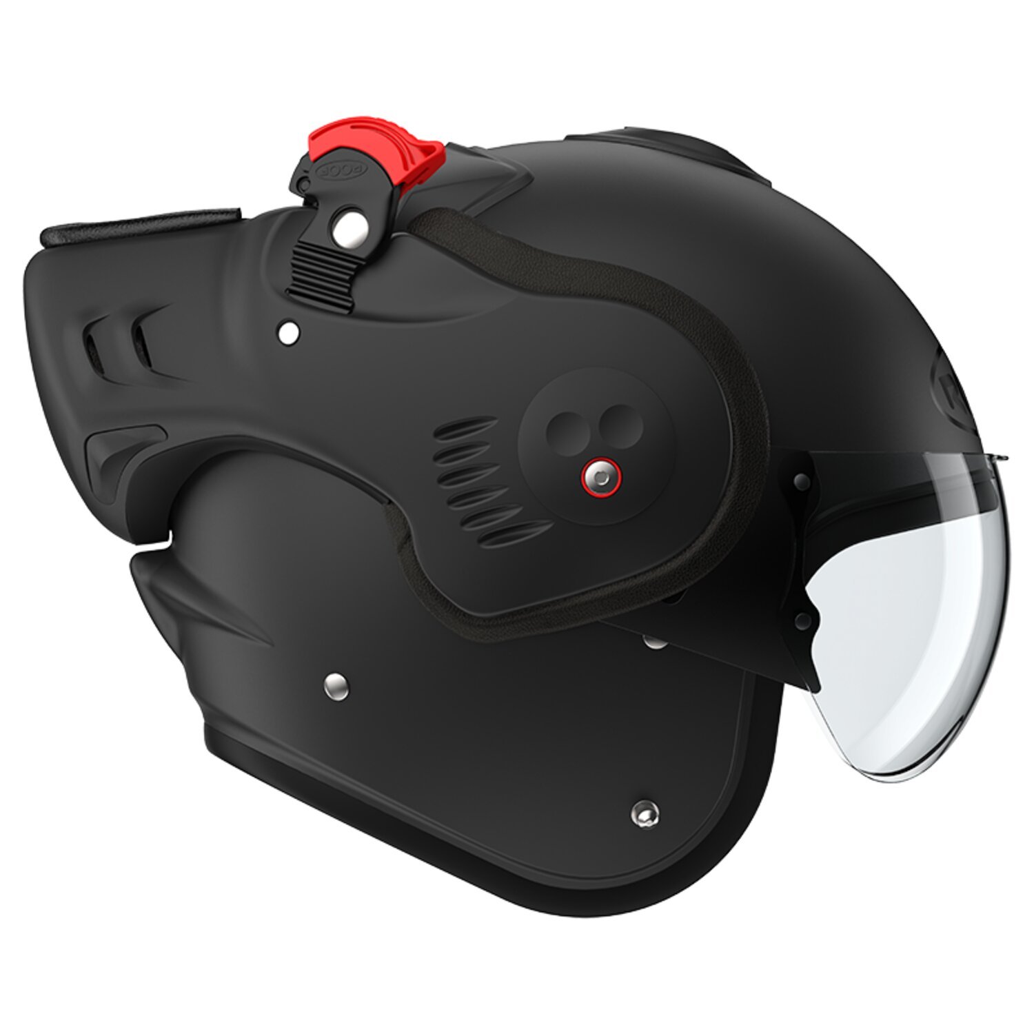 XS — Roof Boxer Alpha helmet matt black, Matte, XS