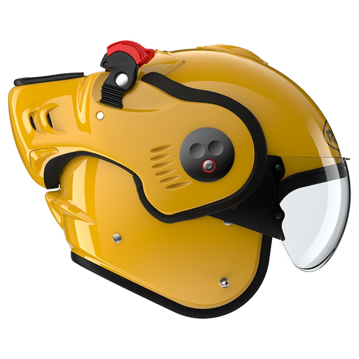 Roof Boxer Alpha helmet yellow, S, Gloss