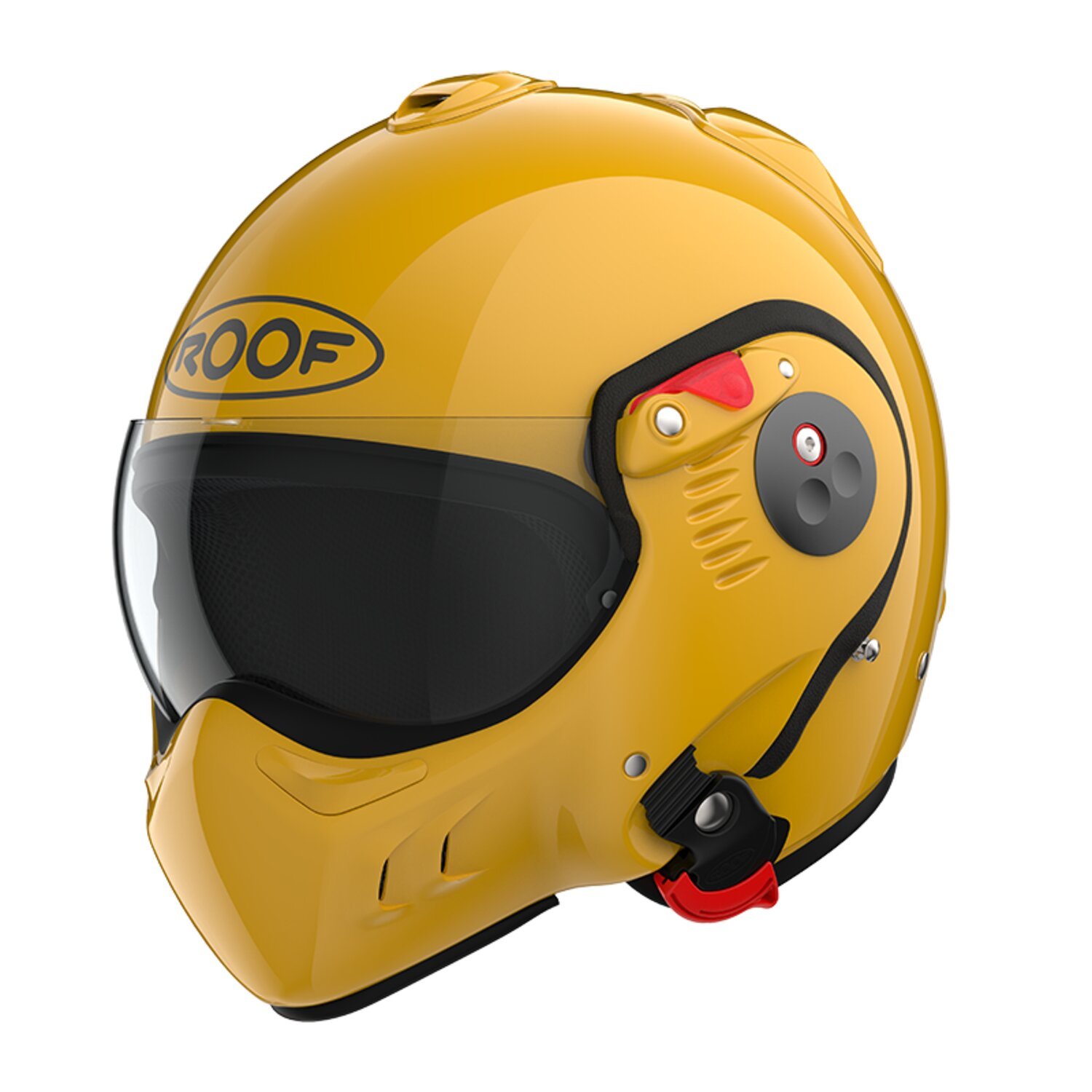 Roof Boxer Alpha helmet yellow, S, Gloss