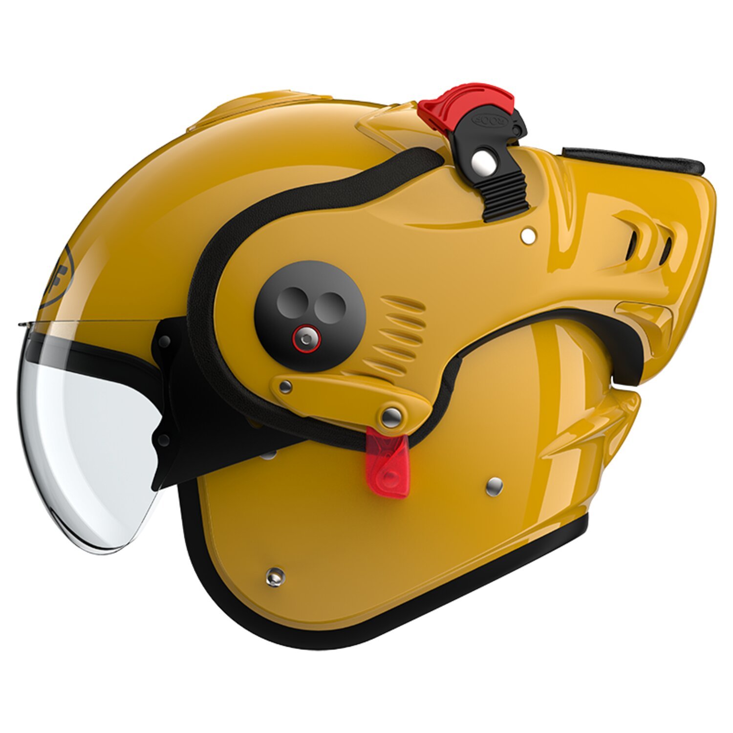 Roof Boxer Alpha helmet yellow, S, Gloss