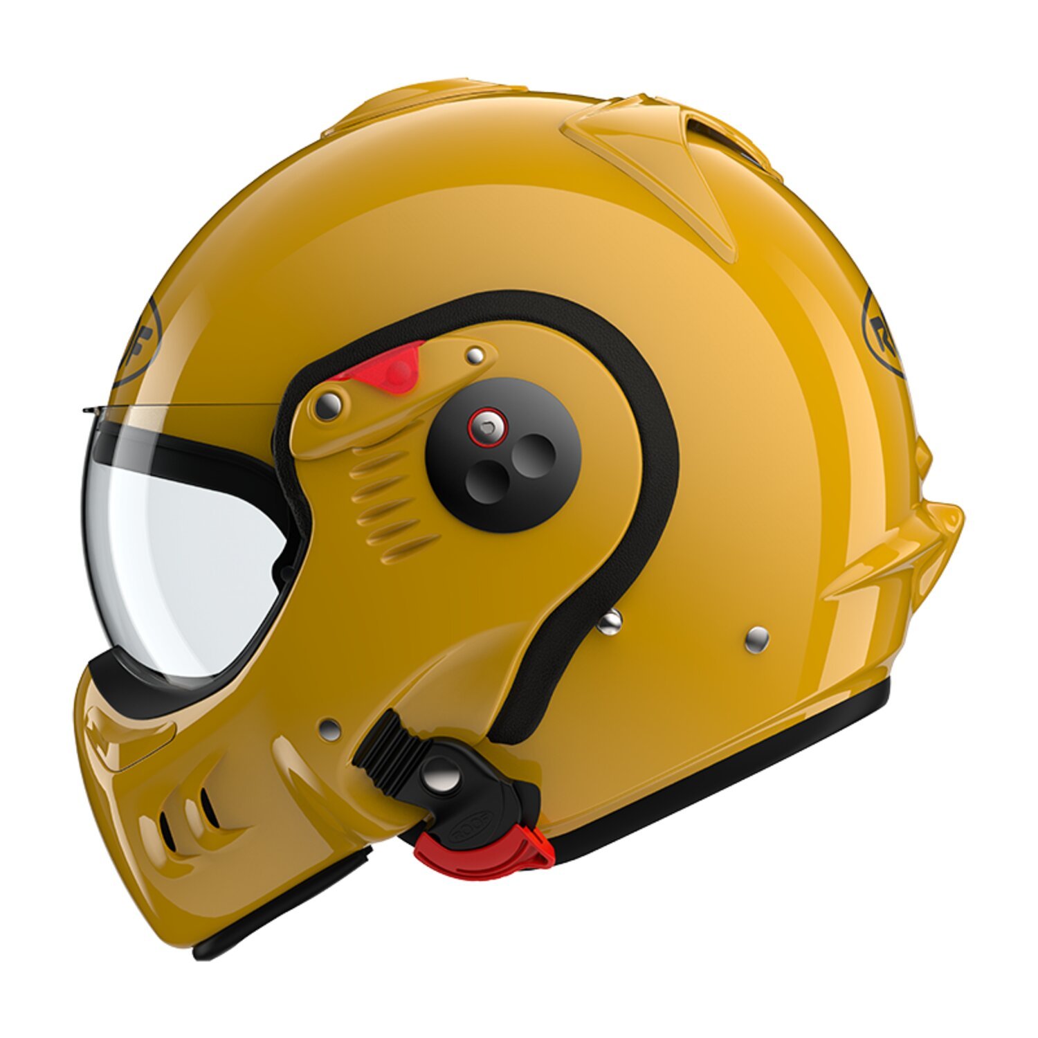 Roof Boxer Alpha helmet yellow, S, Gloss