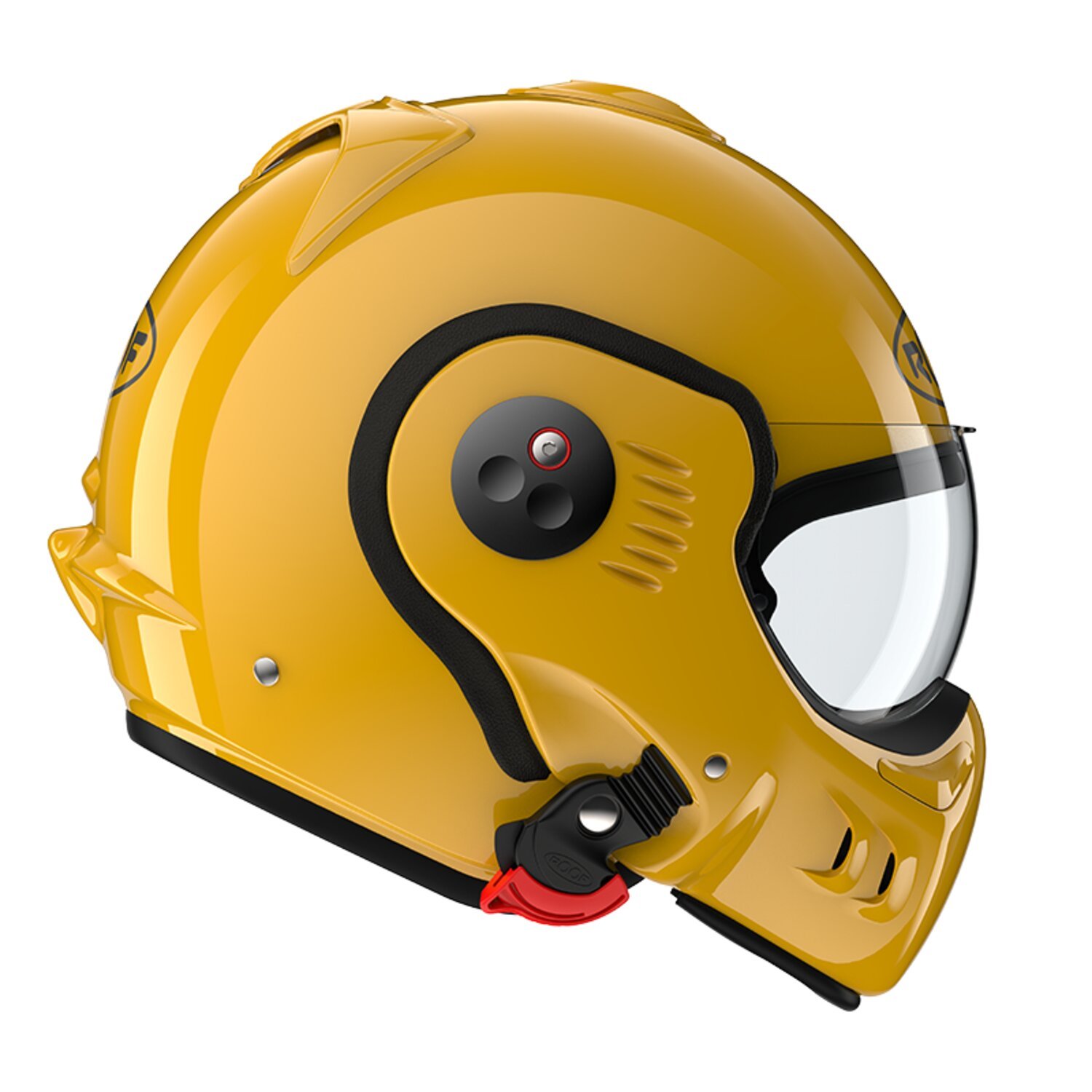 Roof Boxer Alpha helmet yellow, S, Gloss