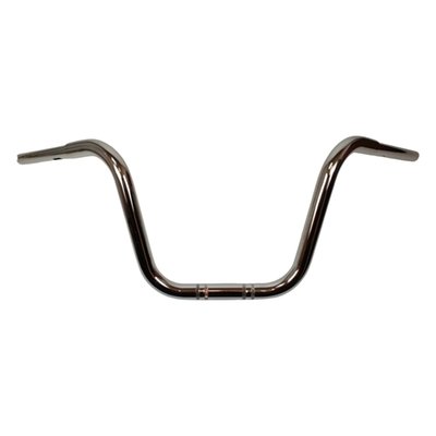 Bars are 32mm (1-1/4") diameter and have a 32mm (1-1/4") diameter riser clamp area and a 1" (25.4mm) grip area. Nothing better than an Apehanger to feel true freedom. From style to quality, these EU made Westland bars tick all the boxes! 
Note: Cables / wiring / brake lines may require extending. 
- 1-1/4" (32mm) diameter handlebar 
- 1-1/4" (32mm) diameter riser clamp area 
- 1" (25.4mm) diameter grip area
- Slotted for internal wiring 
- Notched for H-D e-throttle (TBW / Throttle By Wire). 
- Made of certified EN 10305-3 CR1 E195 S5) 3mm thick steel tubing 
- Precision TIG welded 
- Dimensions 30cm (11") high handlebar: A 930mm, B 300mm, C 300mm, D 160mm, E 140mm, F 350mm, G 200mm