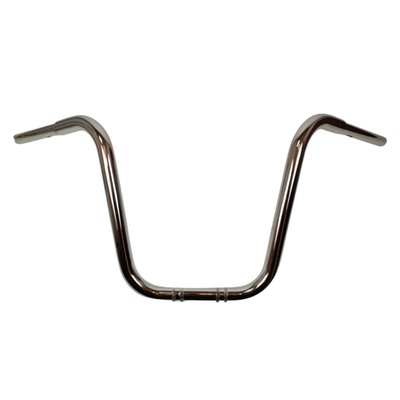 Bars are 32mm (1-1/4") diameter and have a 32mm (1-1/4") diameter riser clamp area and a 1" (25.4mm) grip area. Nothing better than an Apehanger to feel true freedom. From style to quality, these EU made Westland bars tick all the boxes! 
Note: Cables / wiring / brake lines may require extending. 
- 1-1/4" (32mm) diameter handlebar 
- 1-1/4" (32mm) diameter riser clamp area 
- 1" (25.4mm) diameter grip area
- Slotted for internal wiring 
- Notched for H-D e-throttle (TBW / Throttle By Wire). 
- Made of certified EN 10305-3 CR1 E195 S5) 3mm thick steel tubing 
- Precision TIG welded 
- Dimensions 38cm (15") high handlebar: A 900 mm, B 380 mm, C 380 mm, D 200 mm, E 145 mm, F 300 mm, G 200 mm