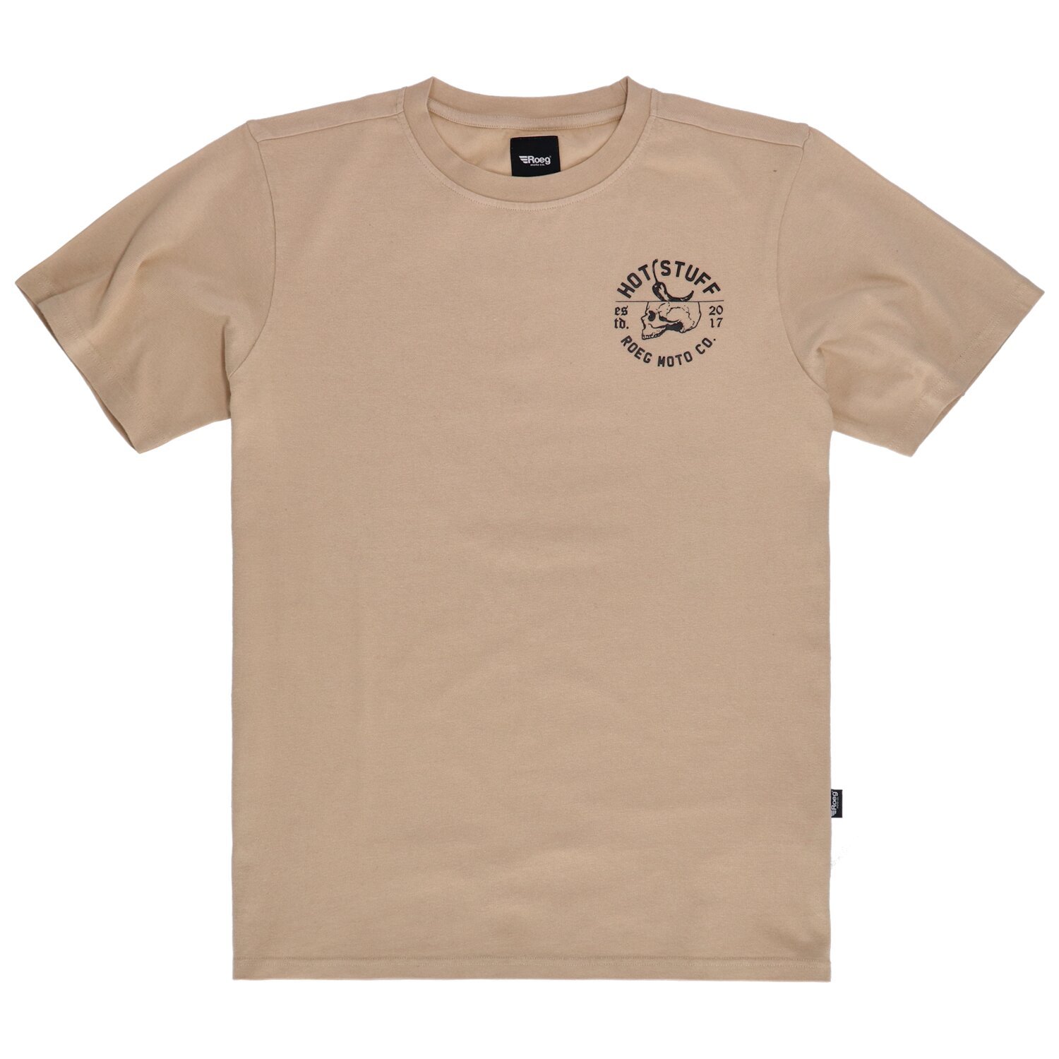 Roeg Spark t-shirt sand, Beige, M