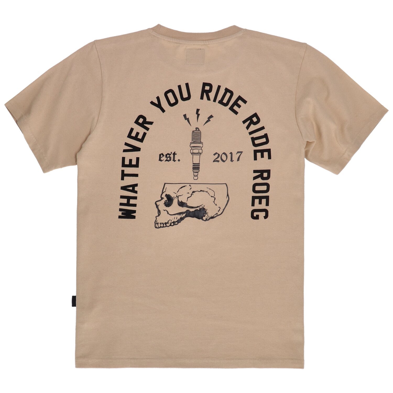 Roeg Spark t-shirt sand, Beige, M