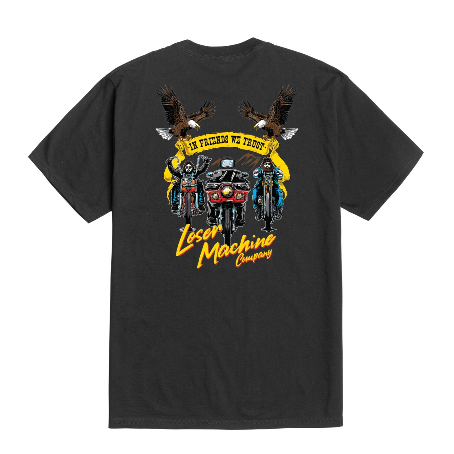Loser Machine Past&Present t-shirt, Black, S