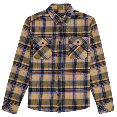 The 13 1/2 Steel Flannel Shirt is built for action and style, this shirt transitions seamlessly from job site to date night. Crafted from 100% heavyweight cotton, it offers rugged durability with breathable comfort. Thoughtfully tailored for a roomy fit, it features single- and double-needle polyester stitching for lasting wear. Rugged stainless-steel snaps to add a touch of flair. Available in several colorways.